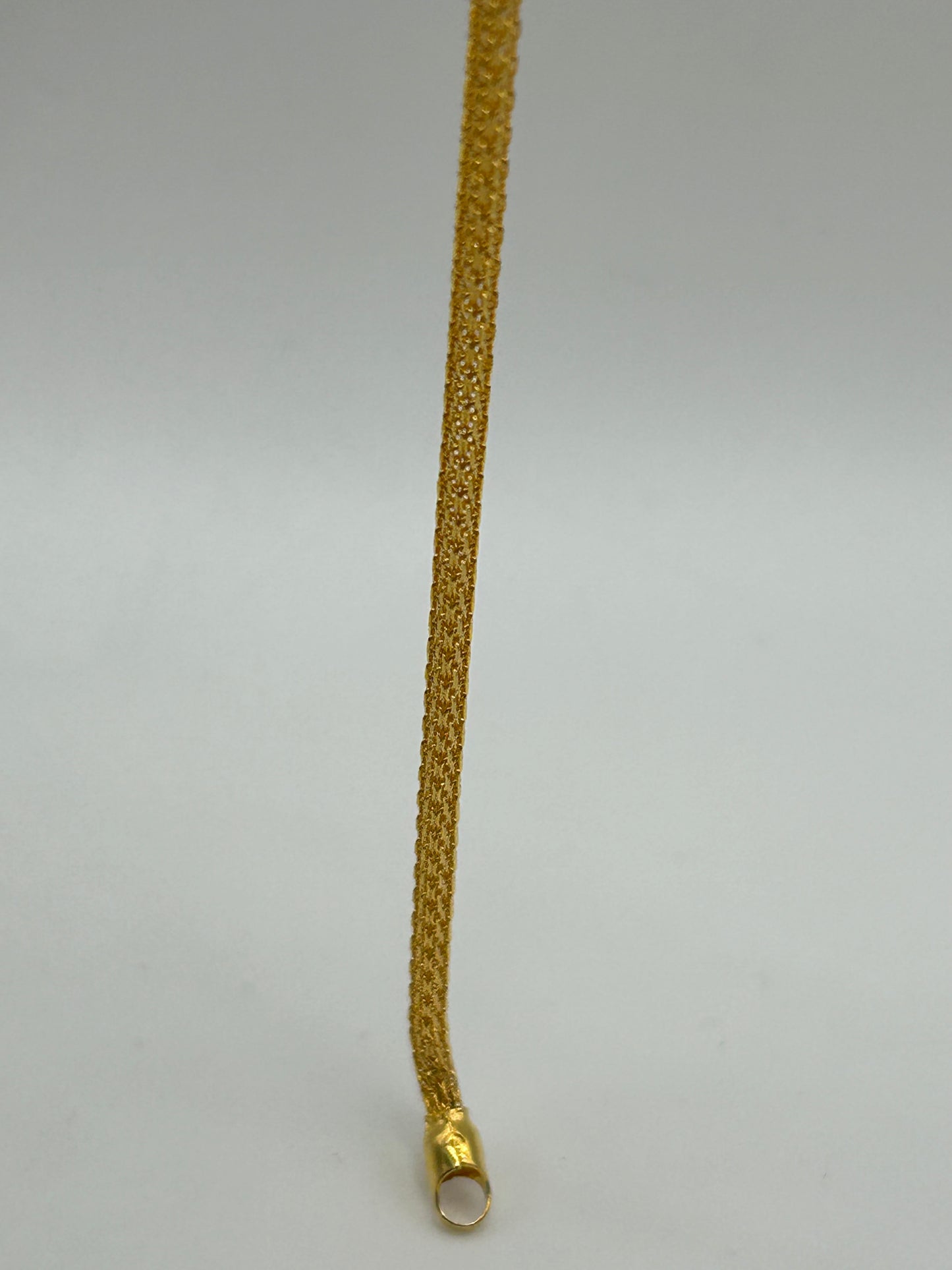 22ct Gold Bracelet – 4.4g, 7 Inches, Hallmarked
