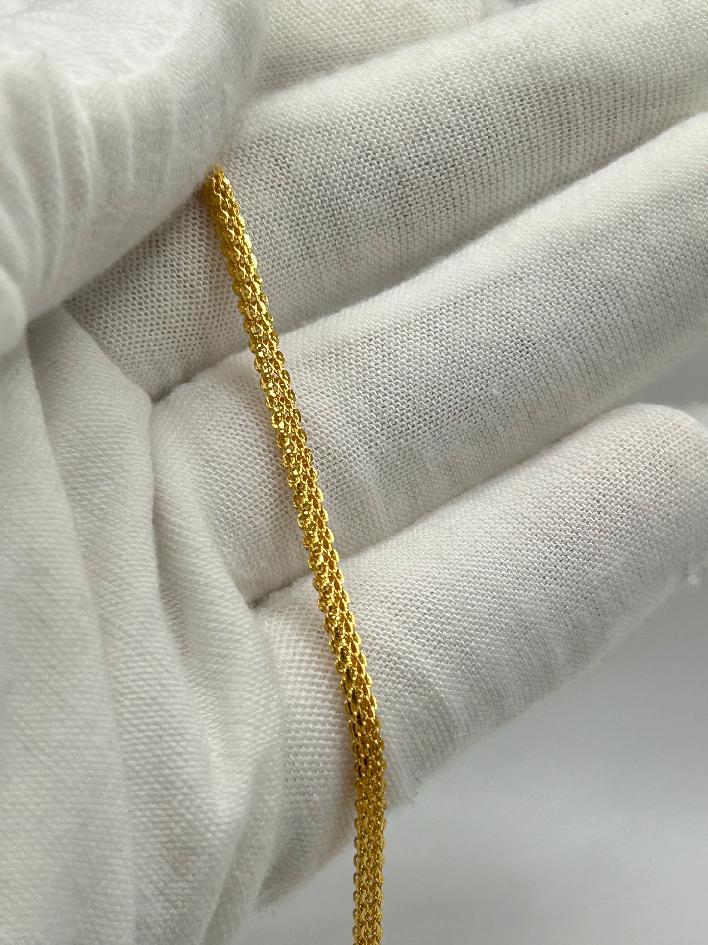 22ct Gold Bracelet – 4.4g, 7 Inches, Hallmarked