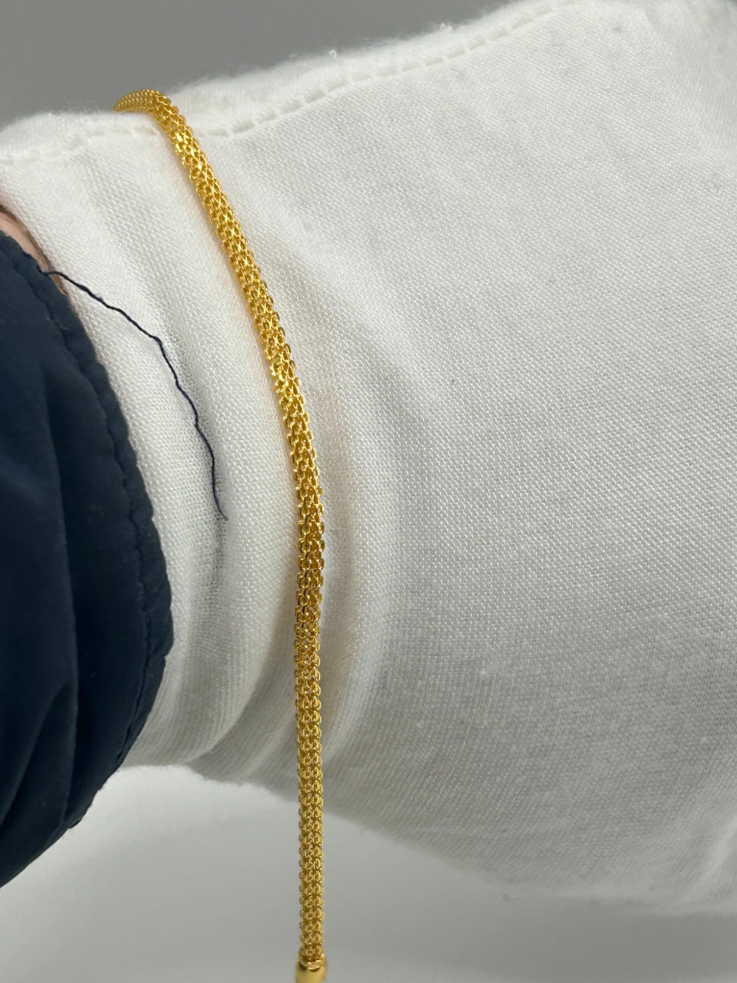 22ct Gold Bracelet – 4.4g, 7 Inches, Hallmarked