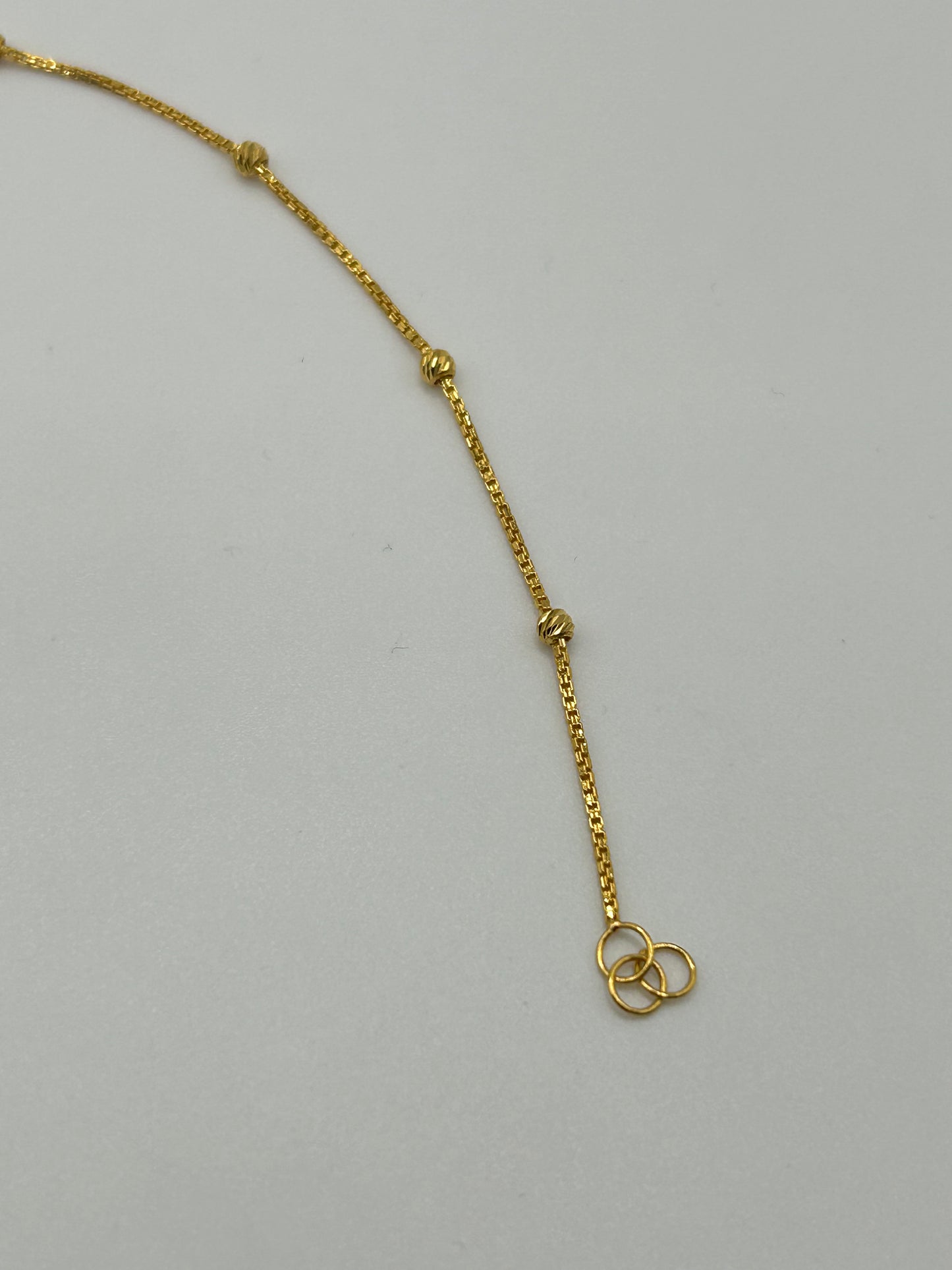 22ct Gold Bracelet – 1.9g, 8 Inches, Hallmarked