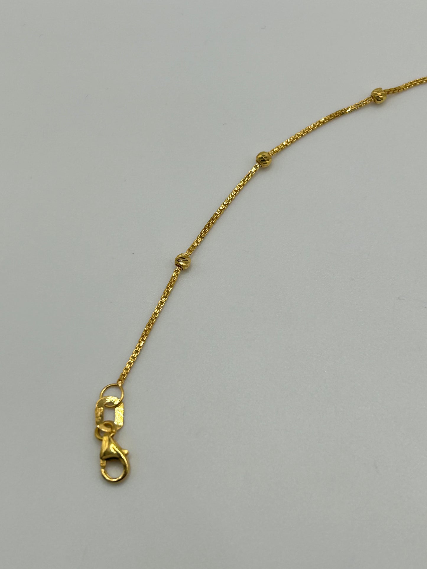 22ct Gold Bracelet – 1.9g, 8 Inches, Hallmarked