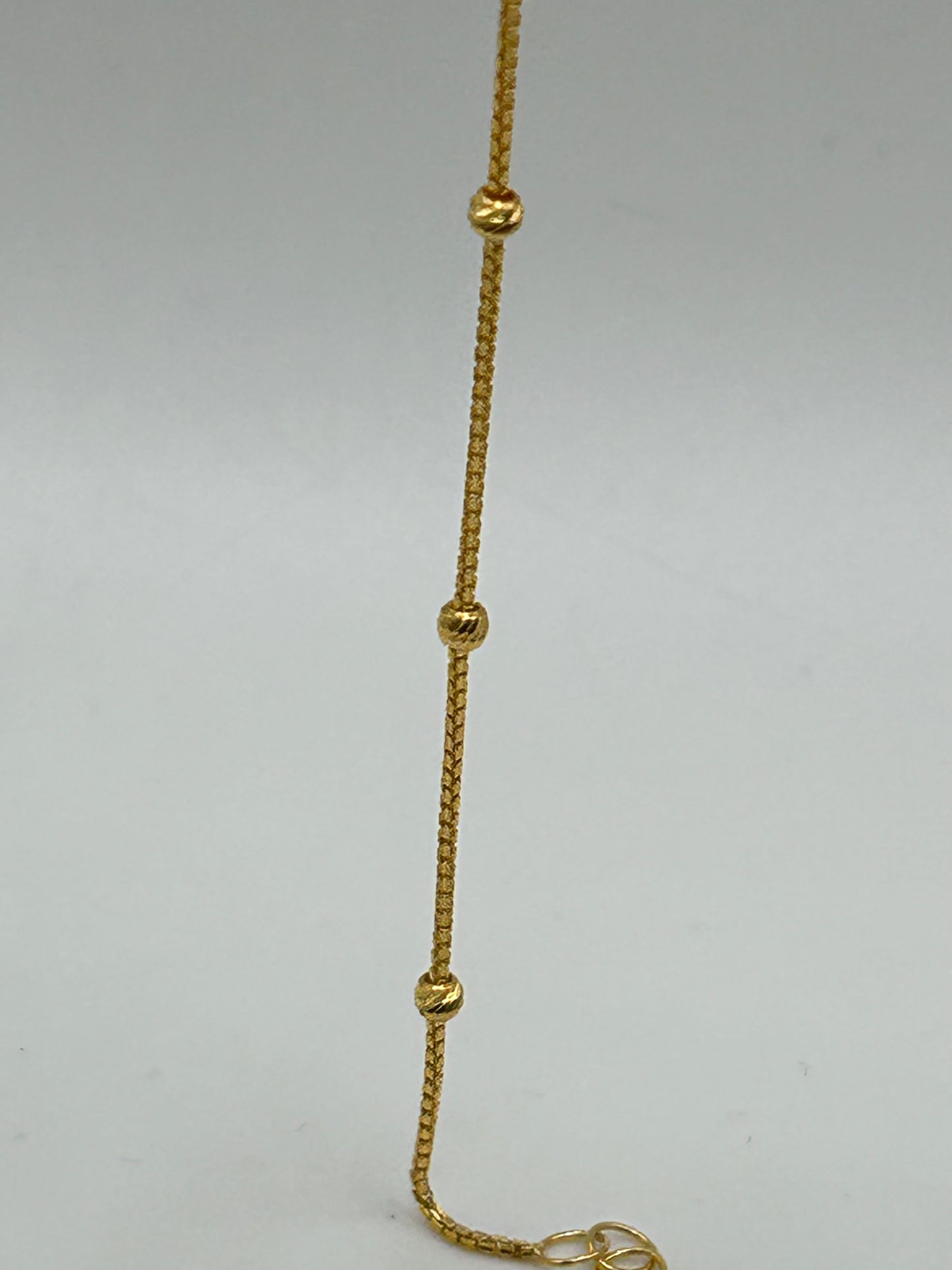 22ct Gold Bracelet – 1.9g, 8 Inches, Hallmarked