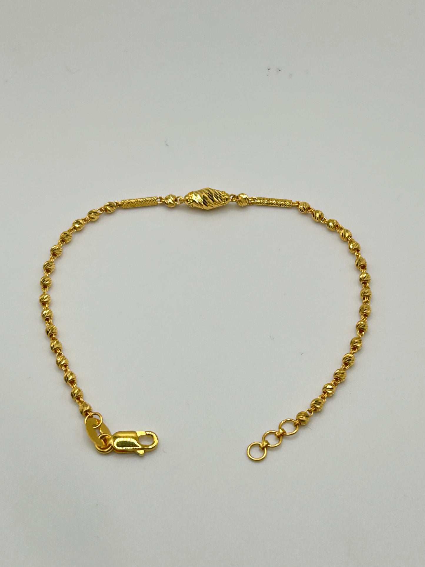 22ct Gold Bracelet – 4.7g, 8 Inches, Hallmarked