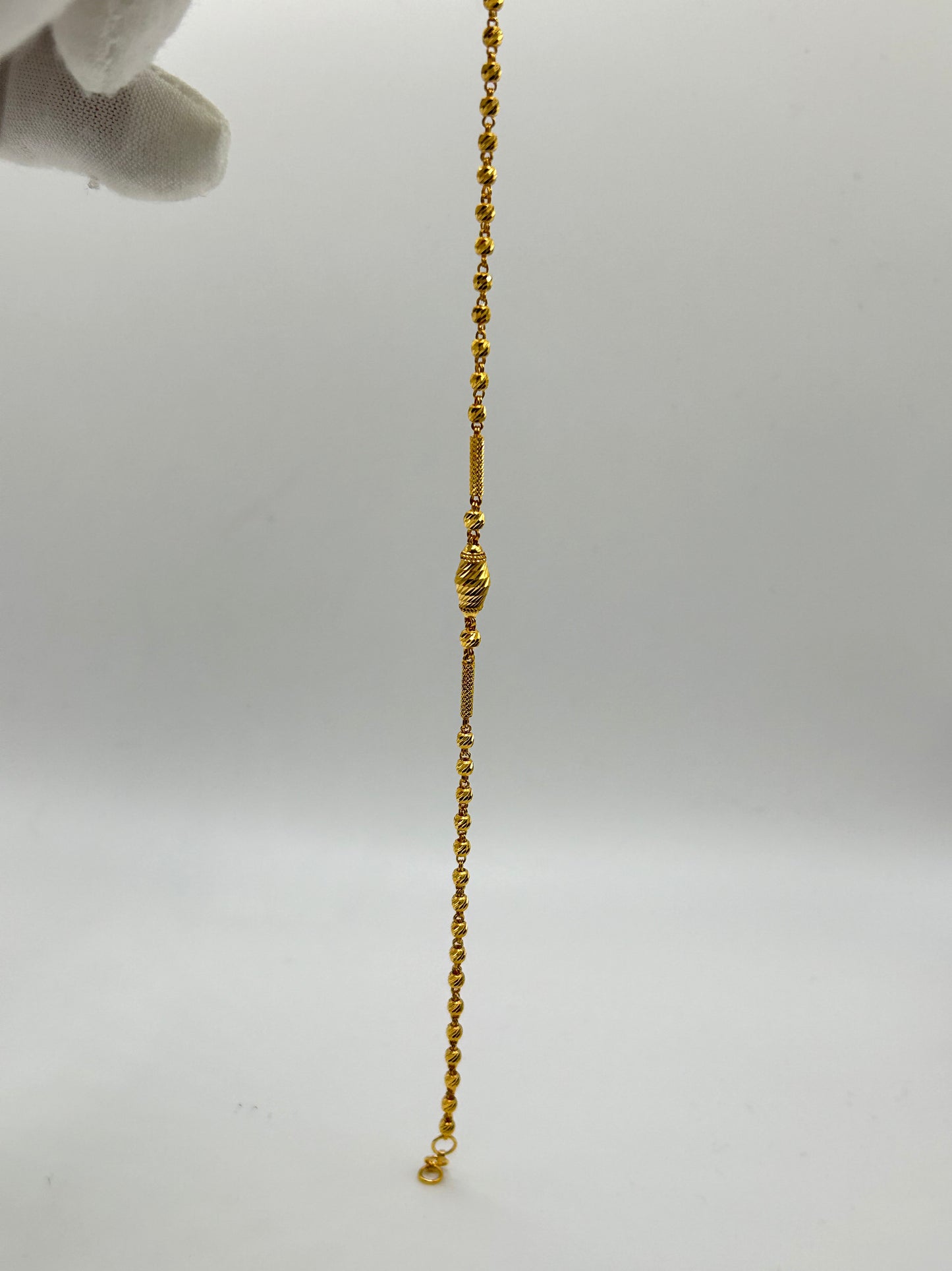 22ct Gold Bracelet – 4.7g, 8 Inches, Hallmarked
