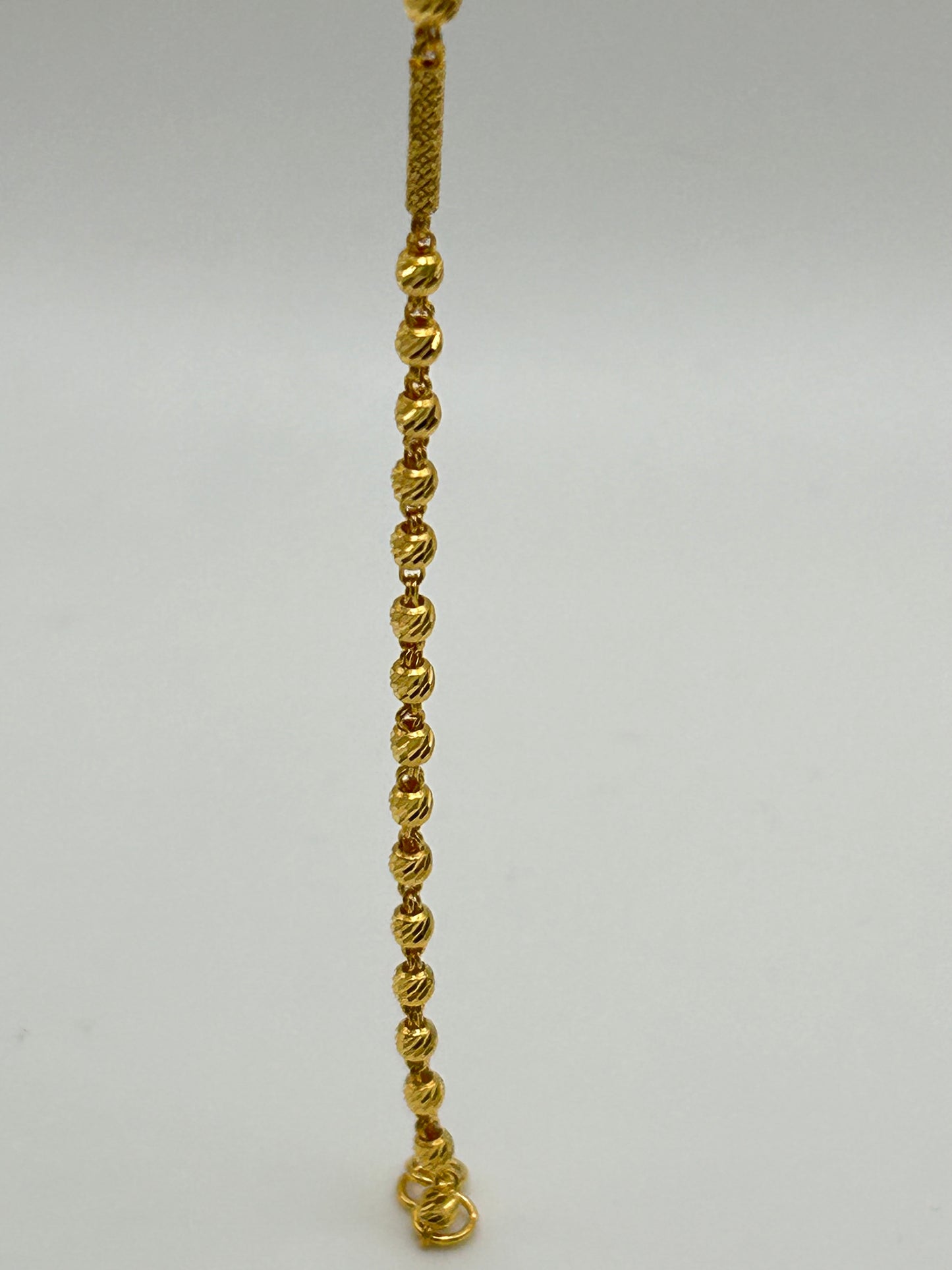 22ct Gold Bracelet – 4.7g, 8 Inches, Hallmarked