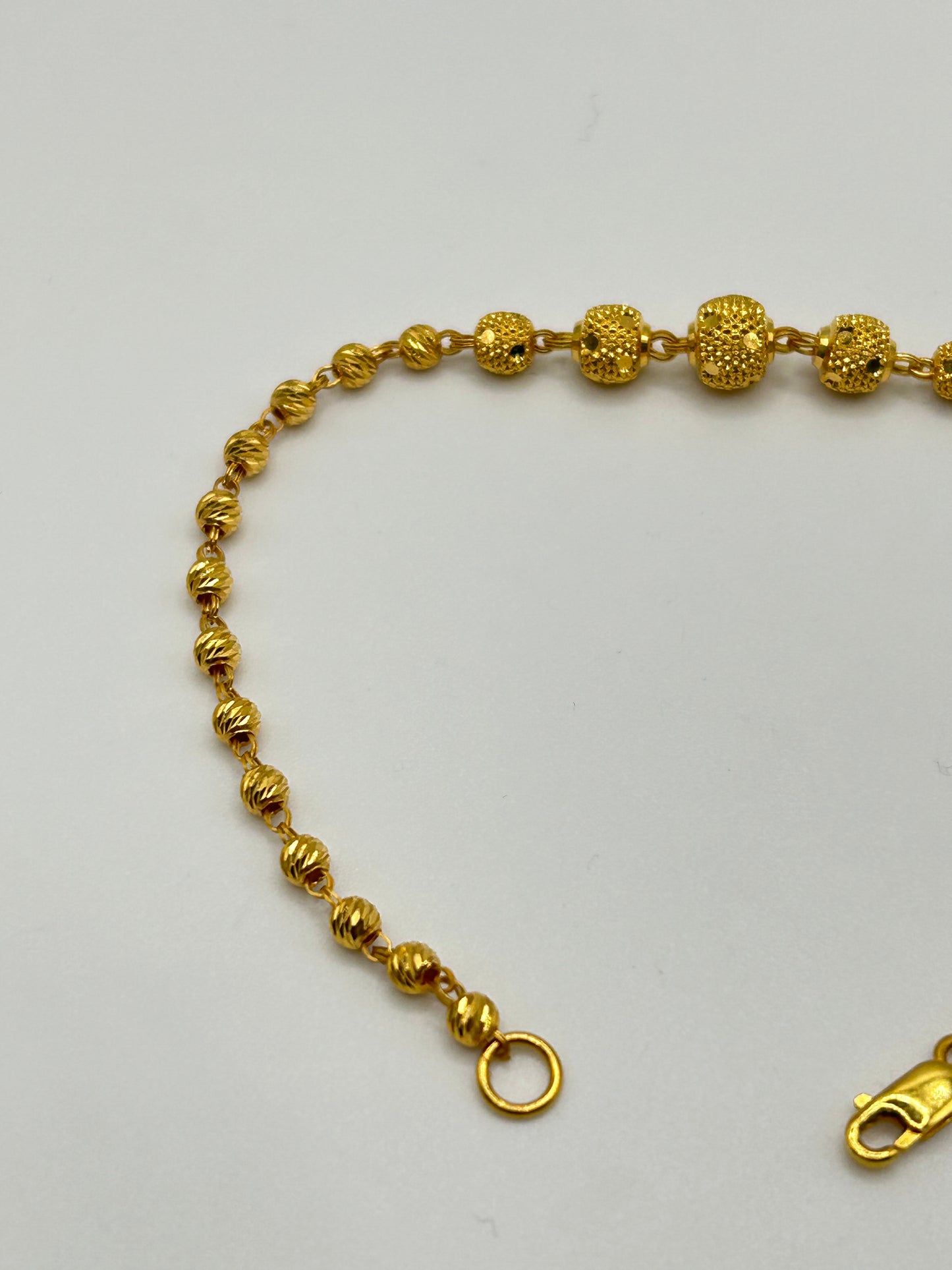 22ct Gold Bracelet – 5.9g, 7 Inches, Hallmarked
