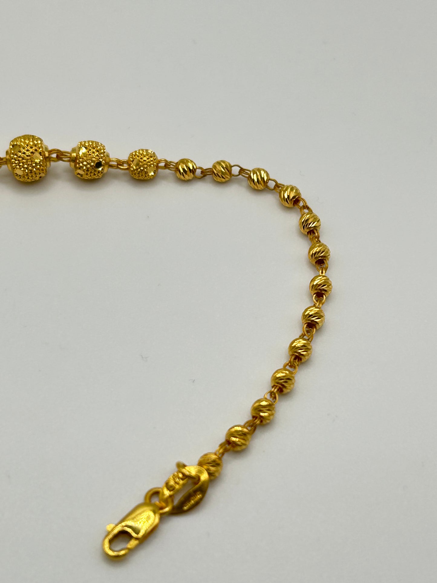 22ct Gold Bracelet – 5.9g, 7 Inches, Hallmarked