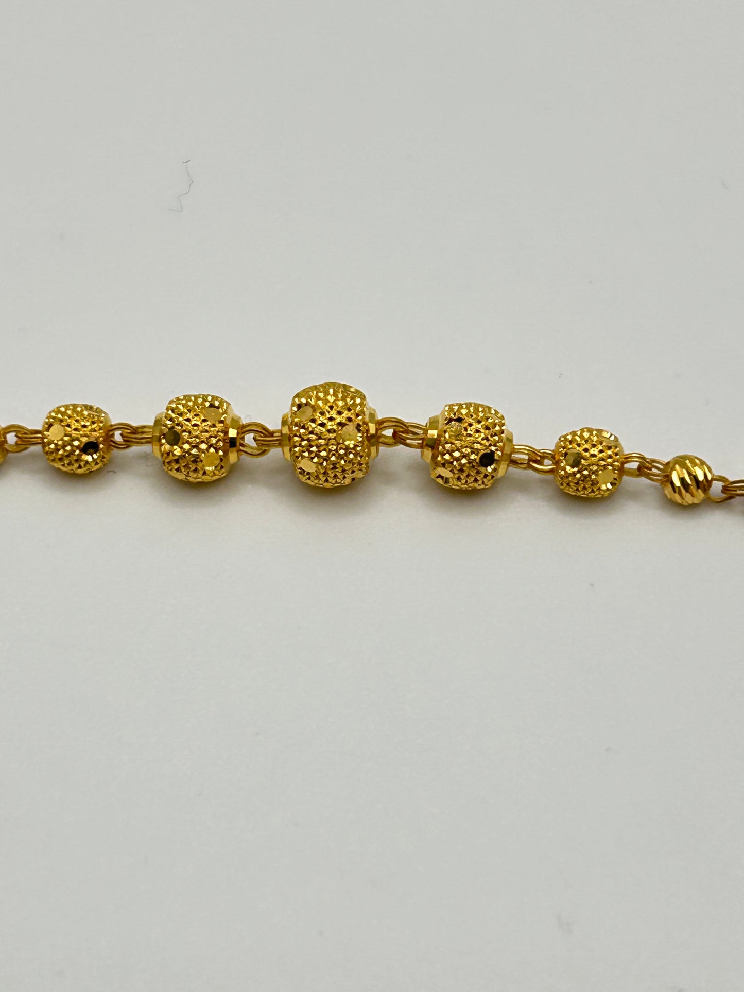 22ct Gold Bracelet – 5.9g, 7 Inches, Hallmarked