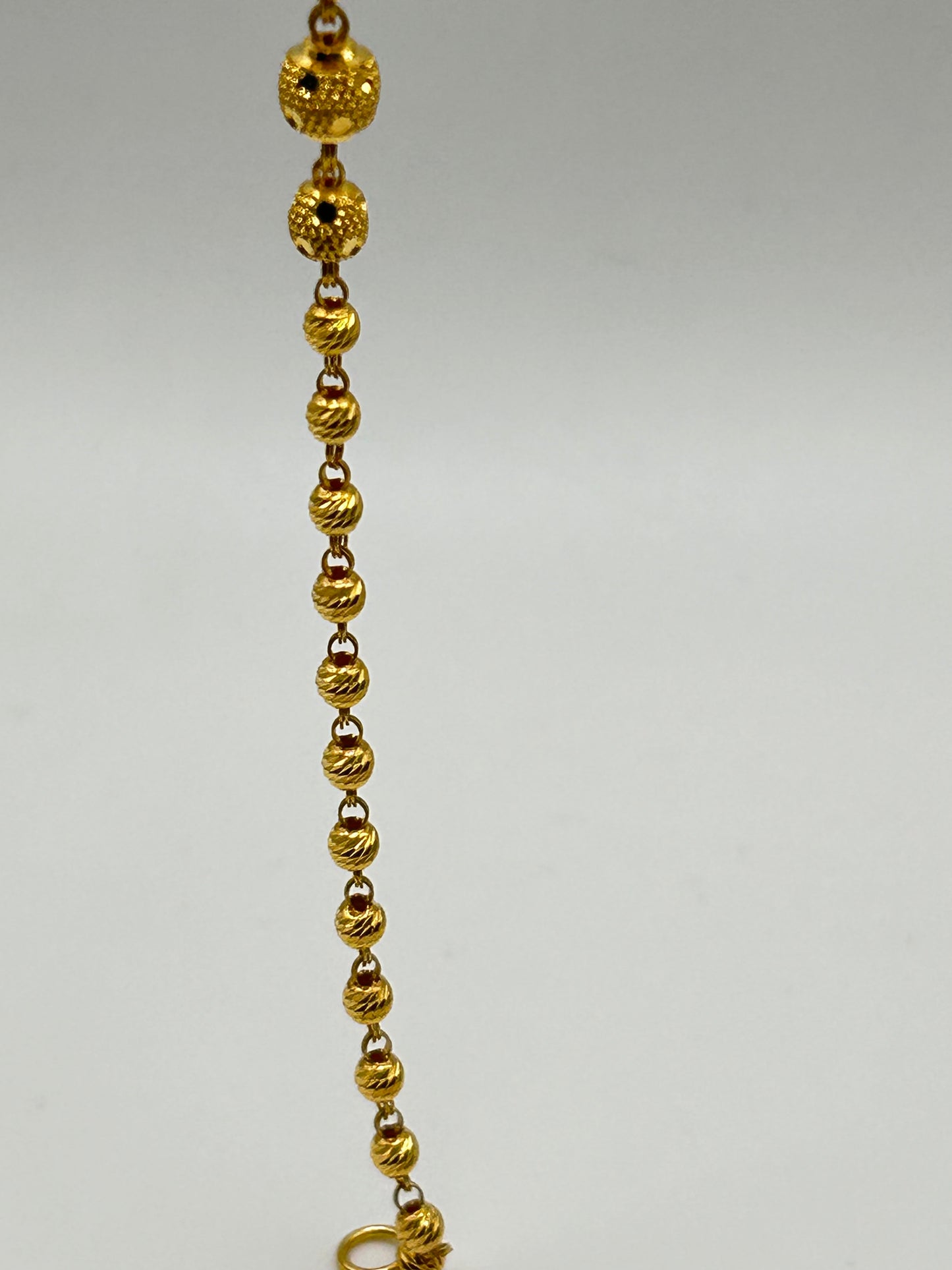 22ct Gold Bracelet – 5.9g, 7 Inches, Hallmarked