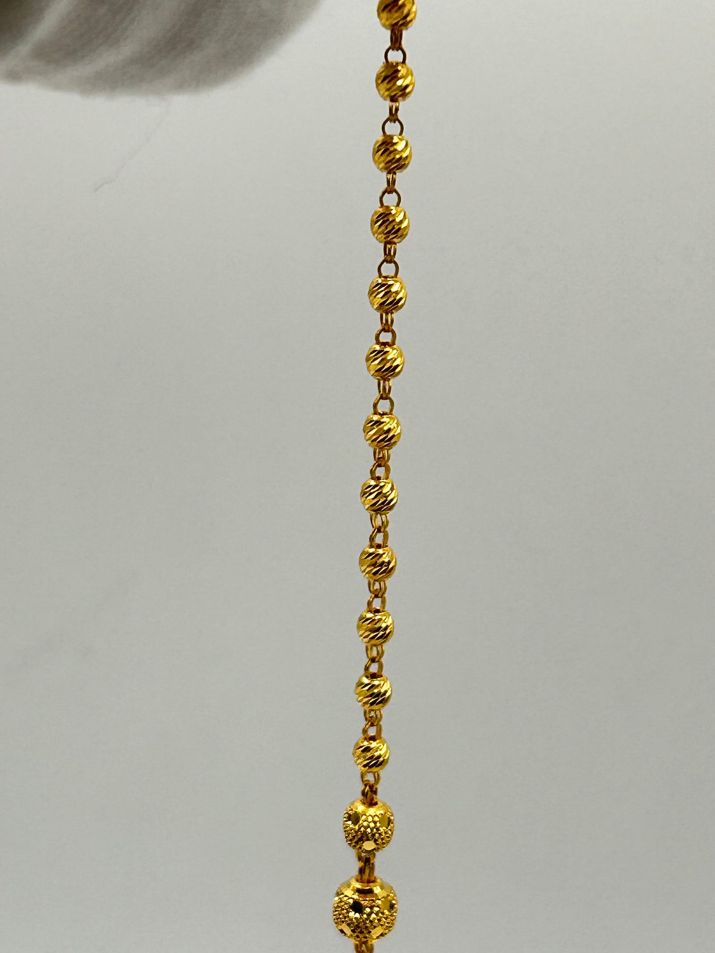 22ct Gold Bracelet – 5.9g, 7 Inches, Hallmarked