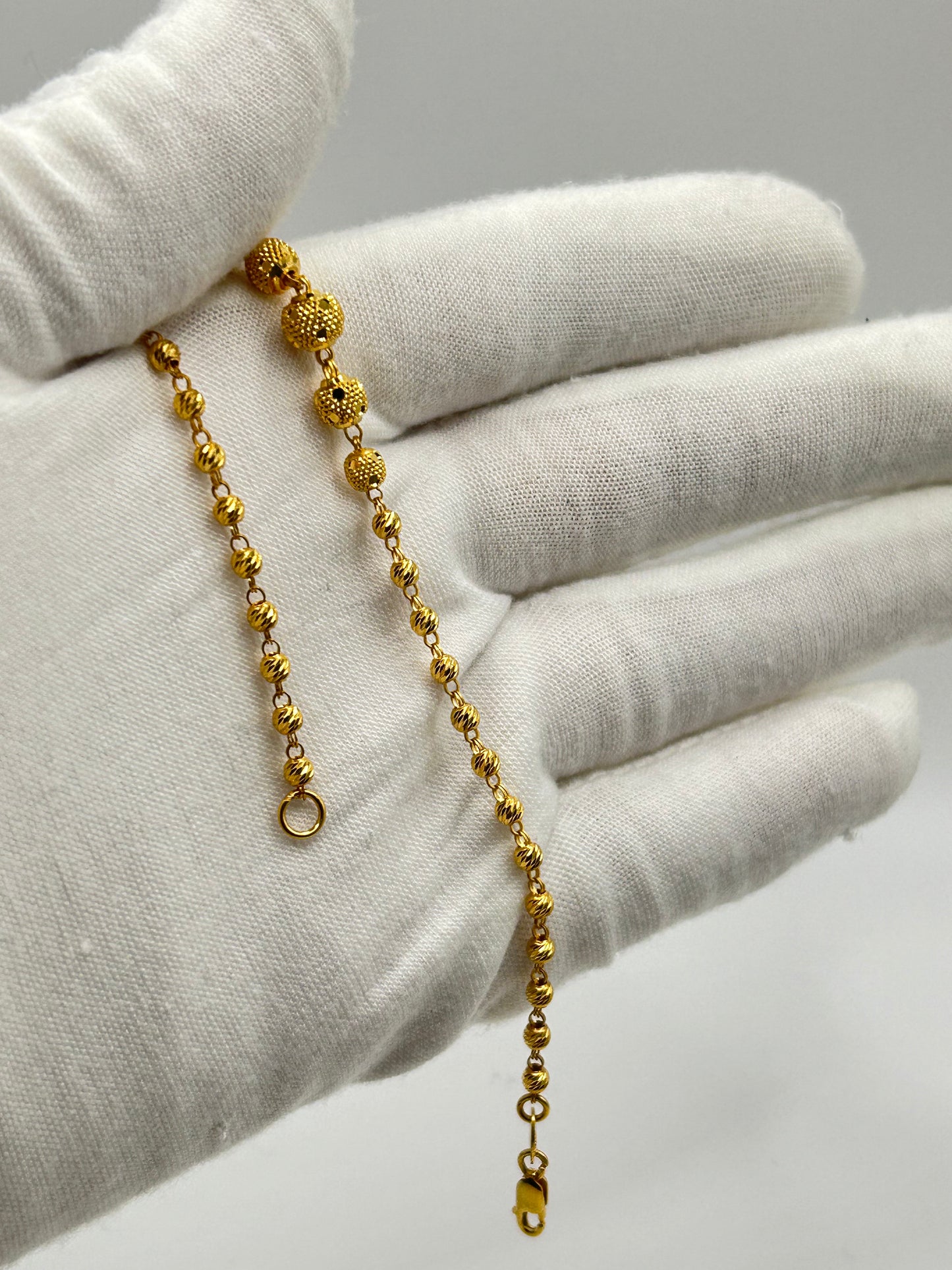 22ct Gold Bracelet – 5.9g, 7 Inches, Hallmarked