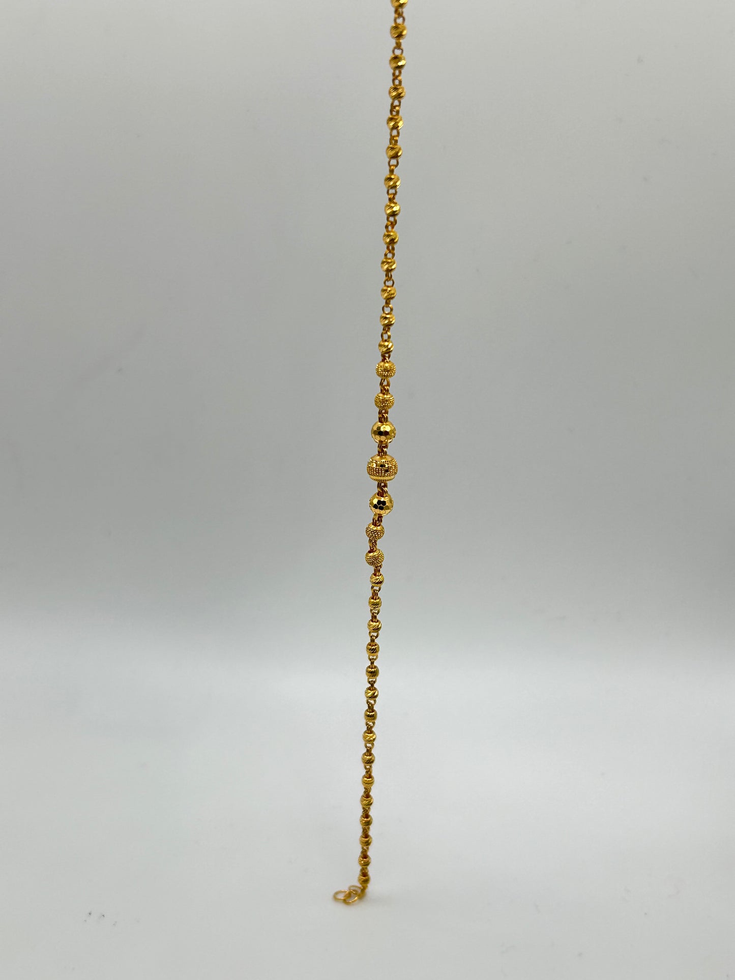 22ct Gold Bracelet – 3.9g, 8 Inches, Hallmarked