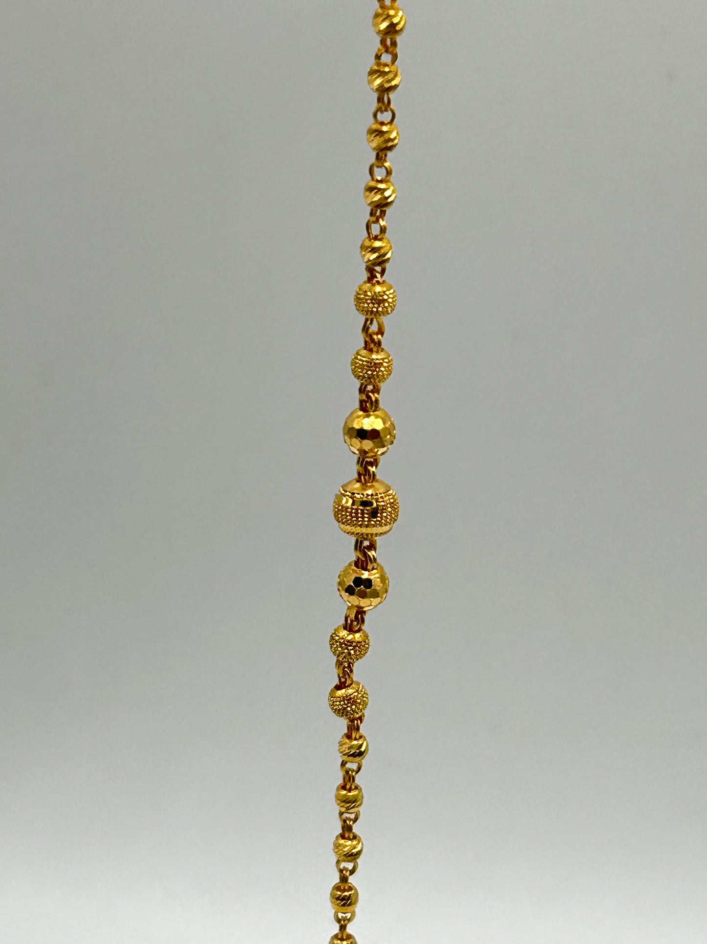 22ct Gold Bracelet – 3.9g, 8 Inches, Hallmarked