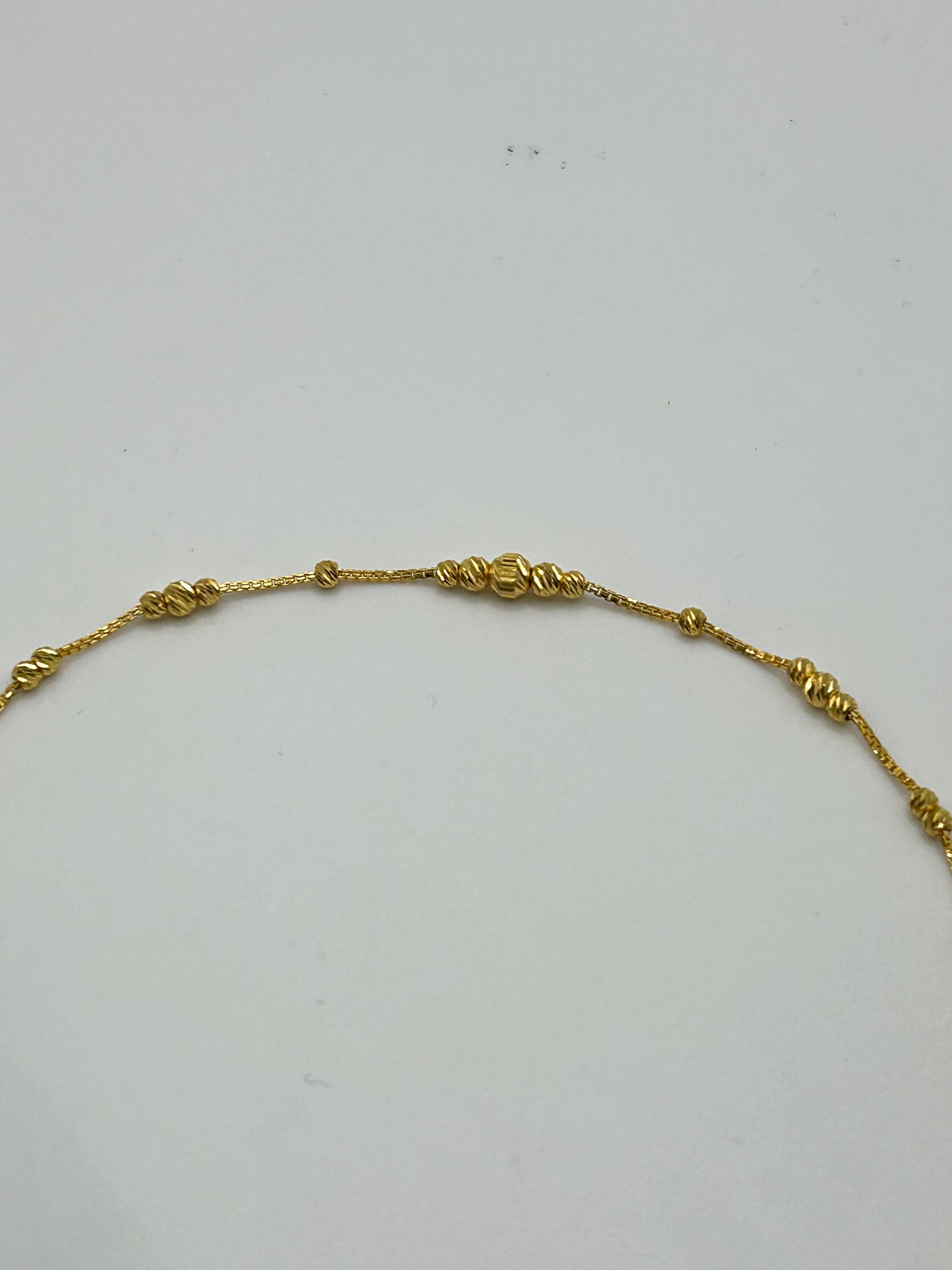 22ct Gold Bracelet – 2.7g, 8 Inches, Hallmarked