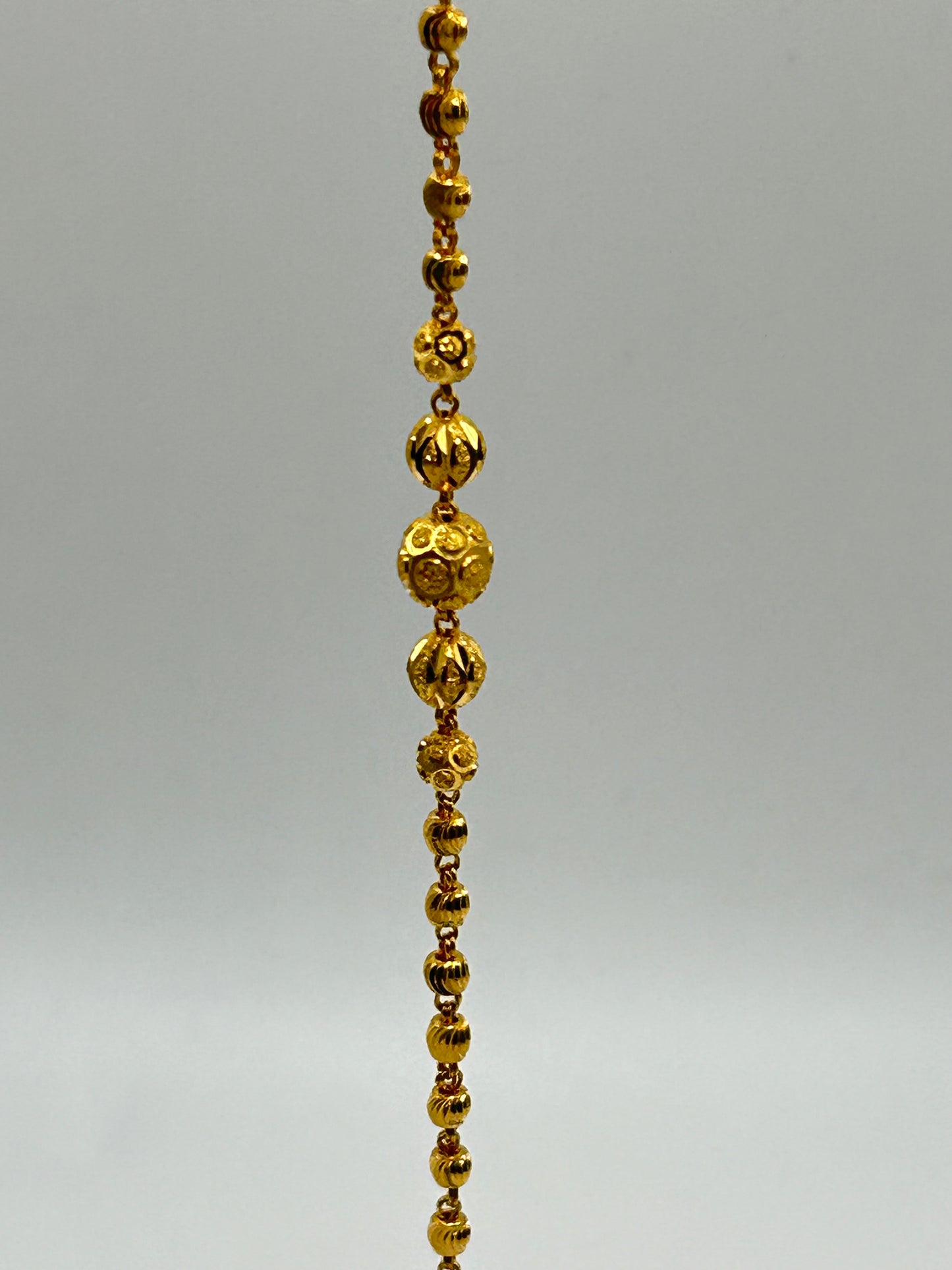 22ct Gold Bracelet – 5.0g, 7.5 Inches, Hallmarked