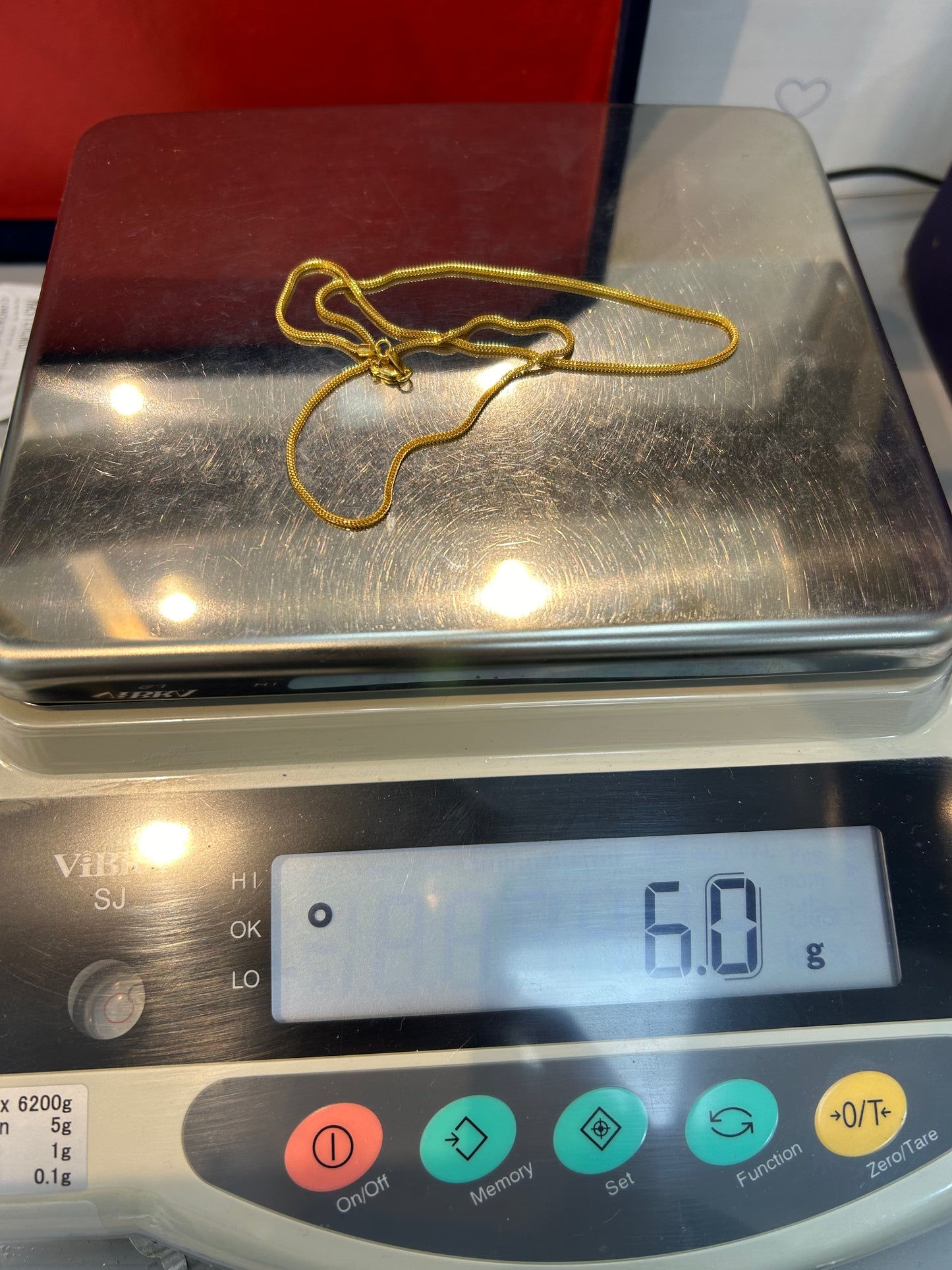 22ct Gold Chain – 6g, 18 Inches, Hallmarked