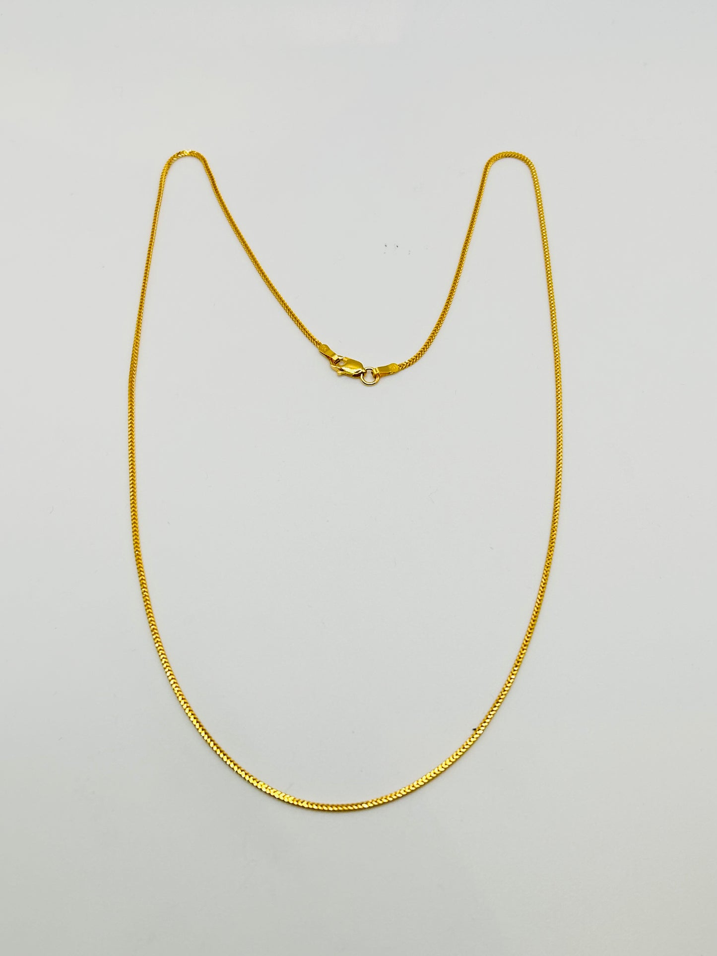 22ct Gold Chain – 4.8g, 20 Inches, Hallmarked
