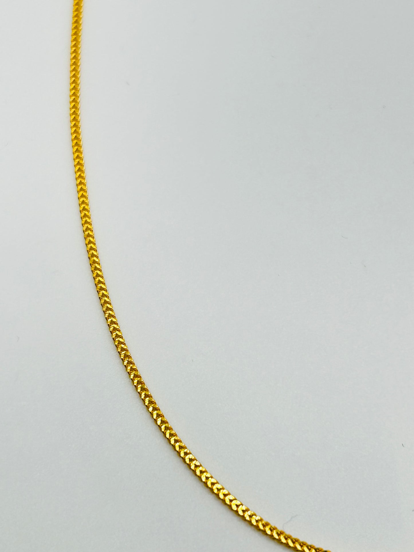 22ct Gold Chain – 4.8g, 20 Inches, Hallmarked