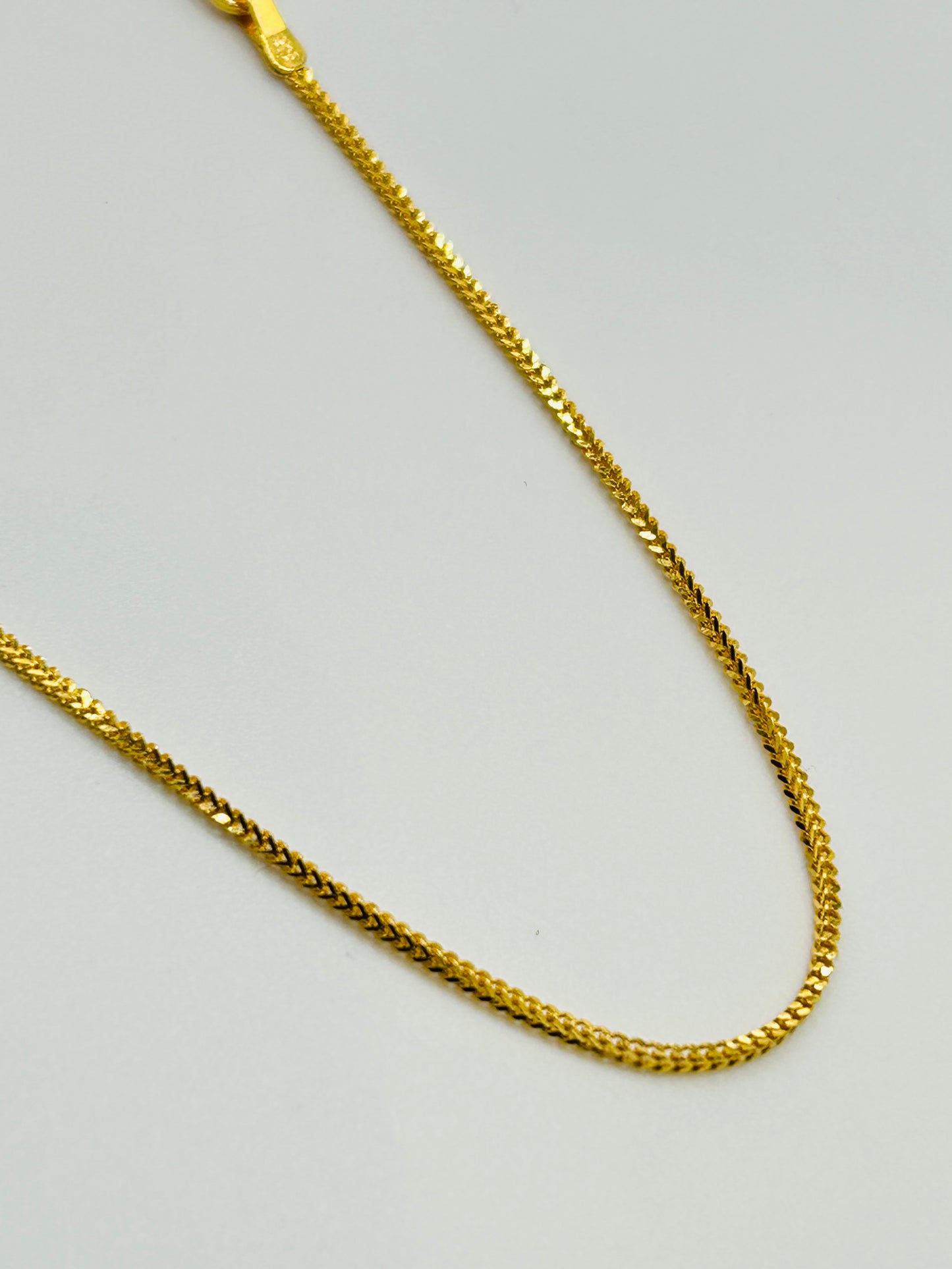 22ct Gold Chain – 4.8g, 20 Inches, Hallmarked
