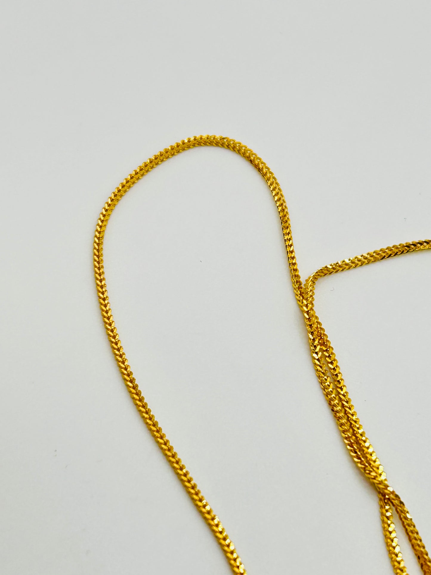 22ct Gold Chain – 4.8g, 20 Inches, Hallmarked