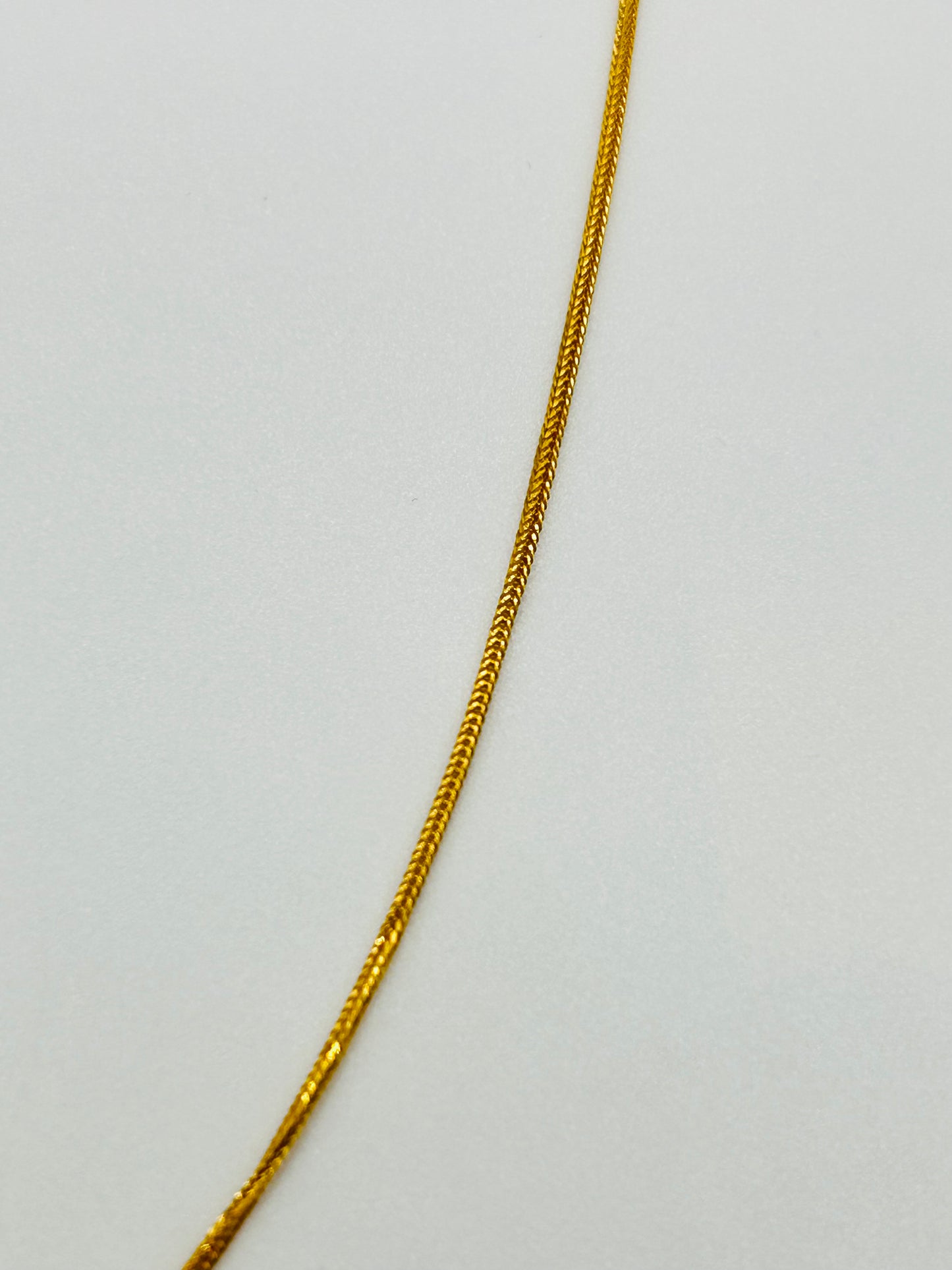 22ct Gold Chain – 1.8g, 20 Inches, Hallmarked