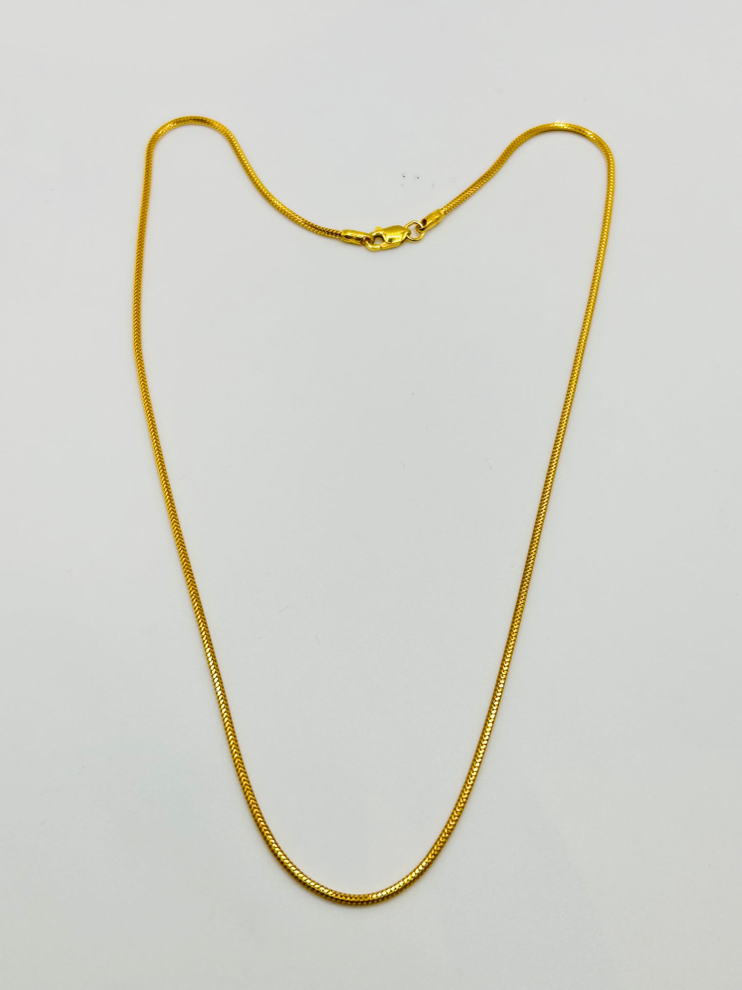 22ct Gold Chain – 5.1g, 16 Inches, Hallmarked