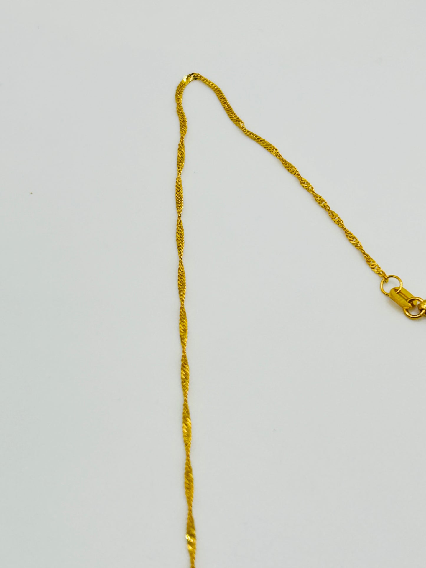 22ct Gold Chain – 2.1g, 18 Inches, Hallmarked