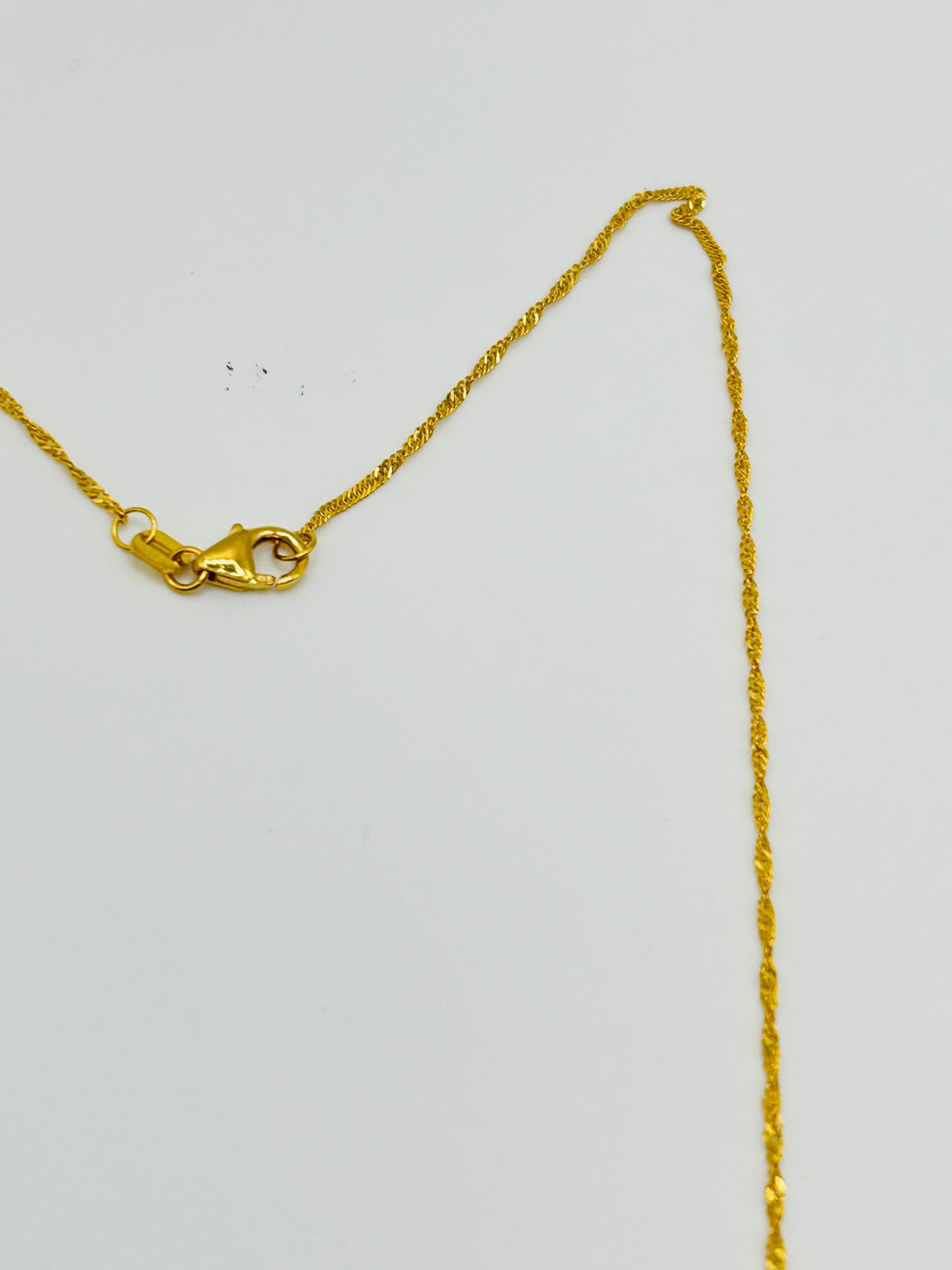 22ct Gold Chain – 2.1g, 18 Inches, Hallmarked