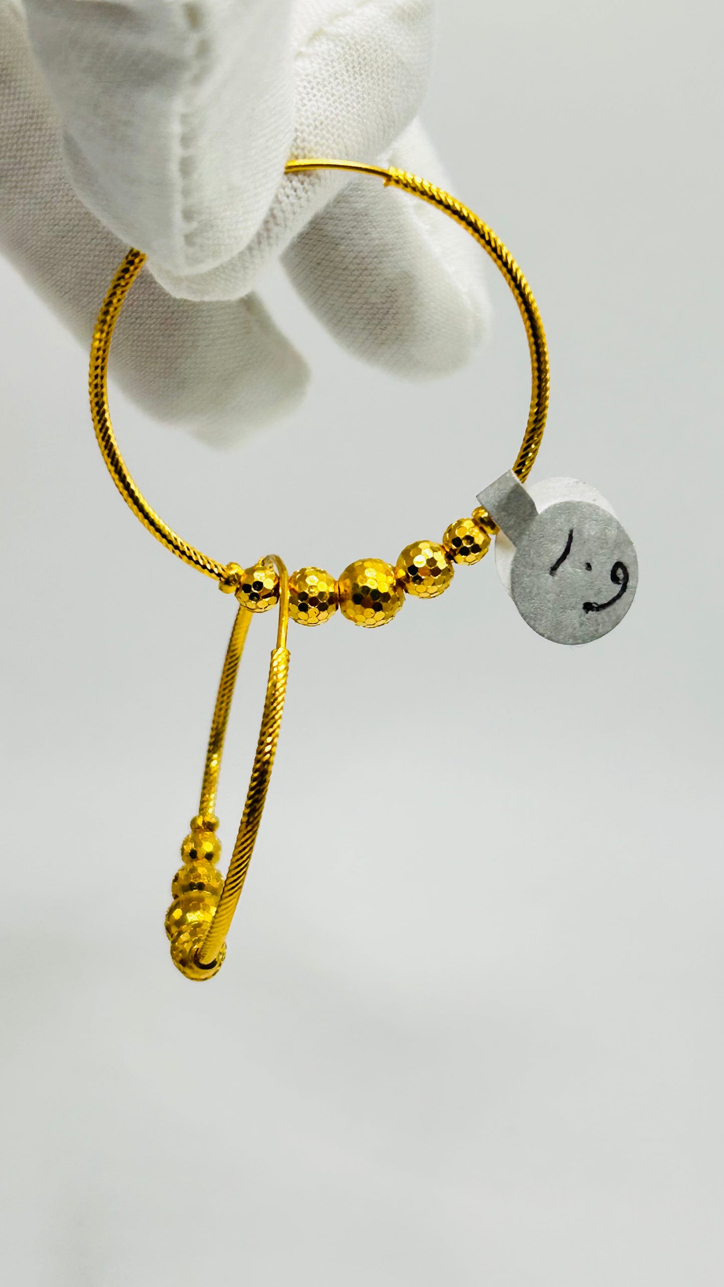 22ct Gold Earrings 6.1 grams Hallmarked