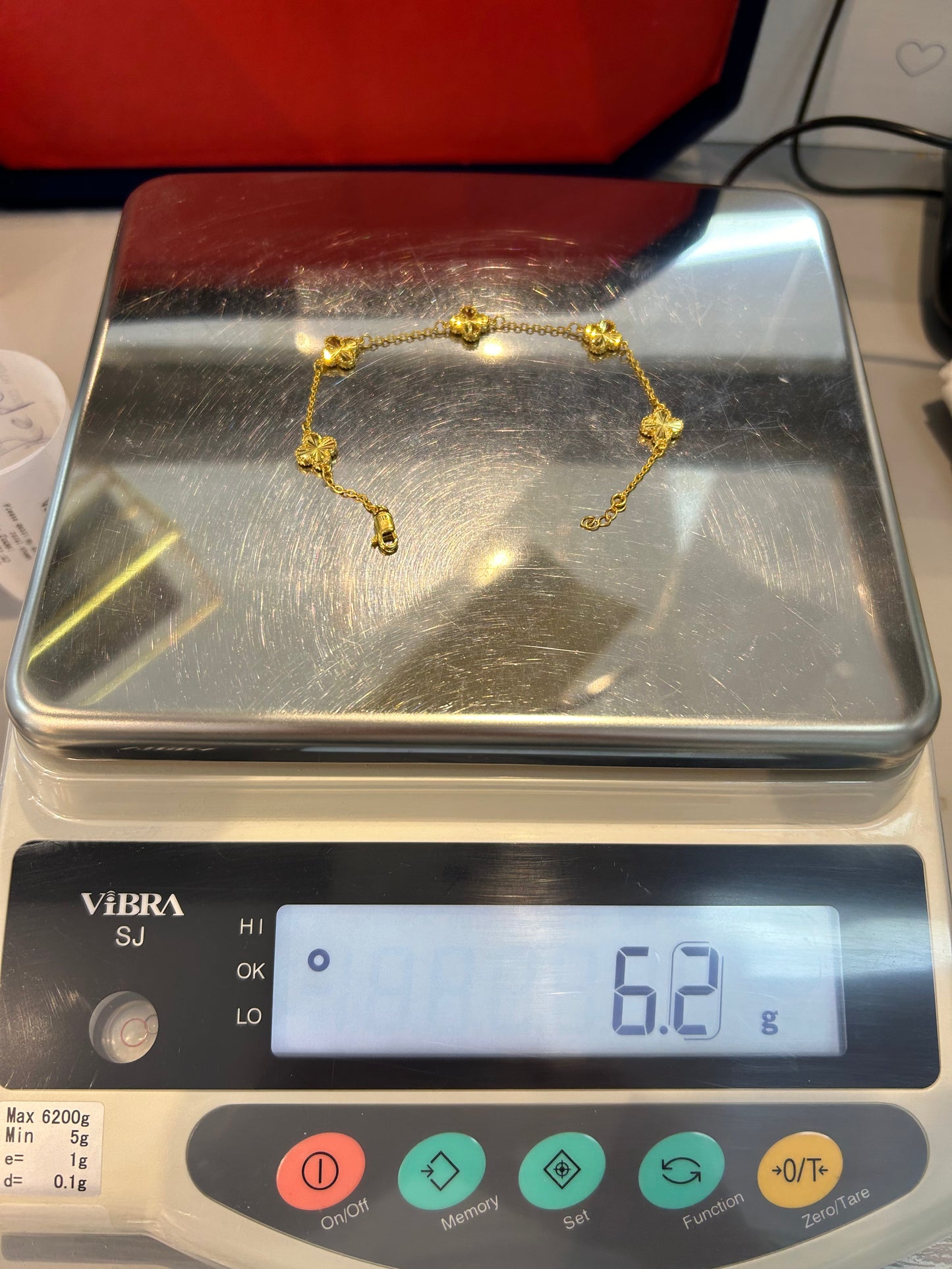 22ct Gold Bracelet 6.2 grams Hallmarked