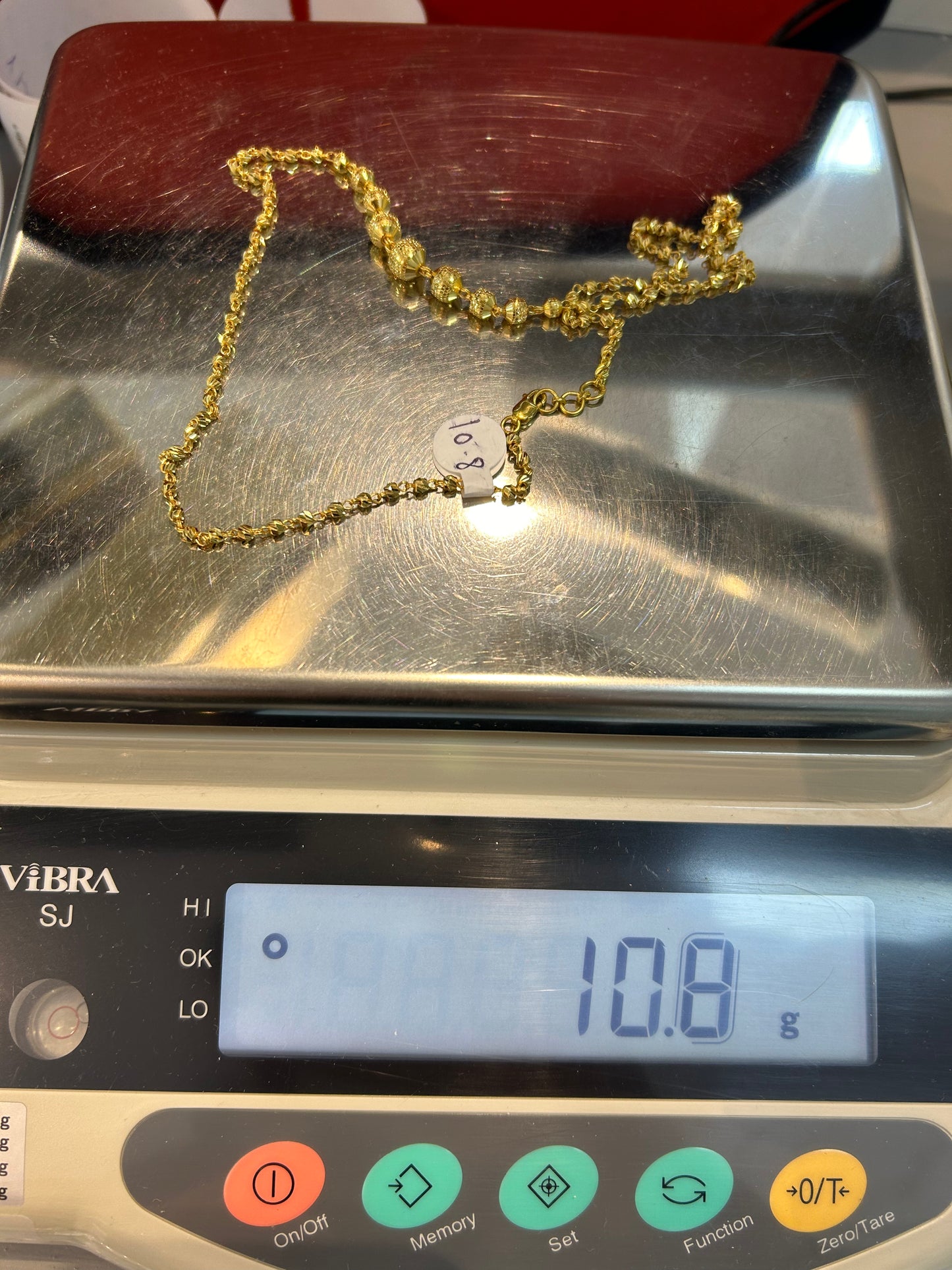 22ct Gold Mala/Necklace – 10.8g (Hallmarked)