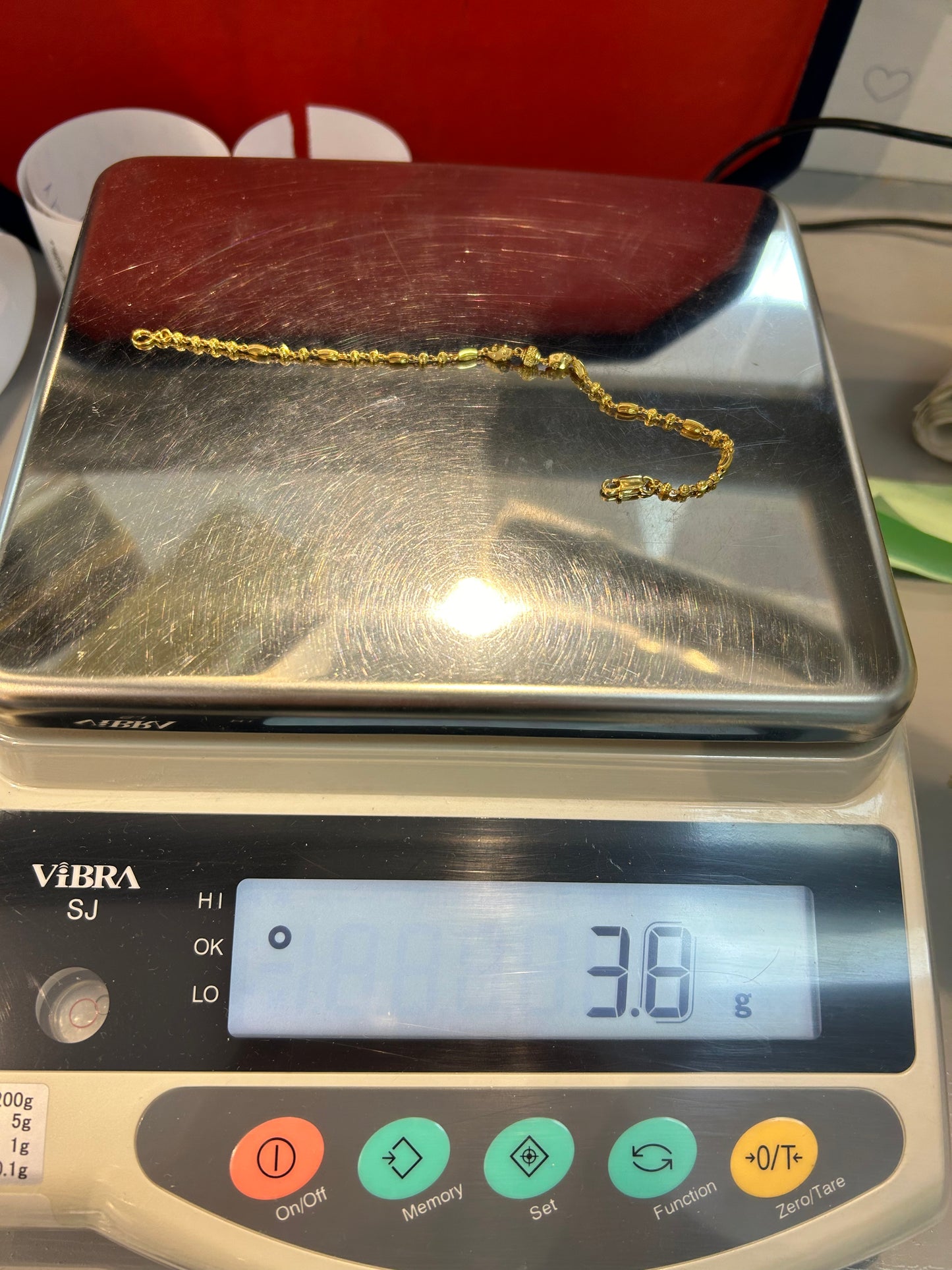 22ct Gold Bracelet – 3.8g (Hallmarked)