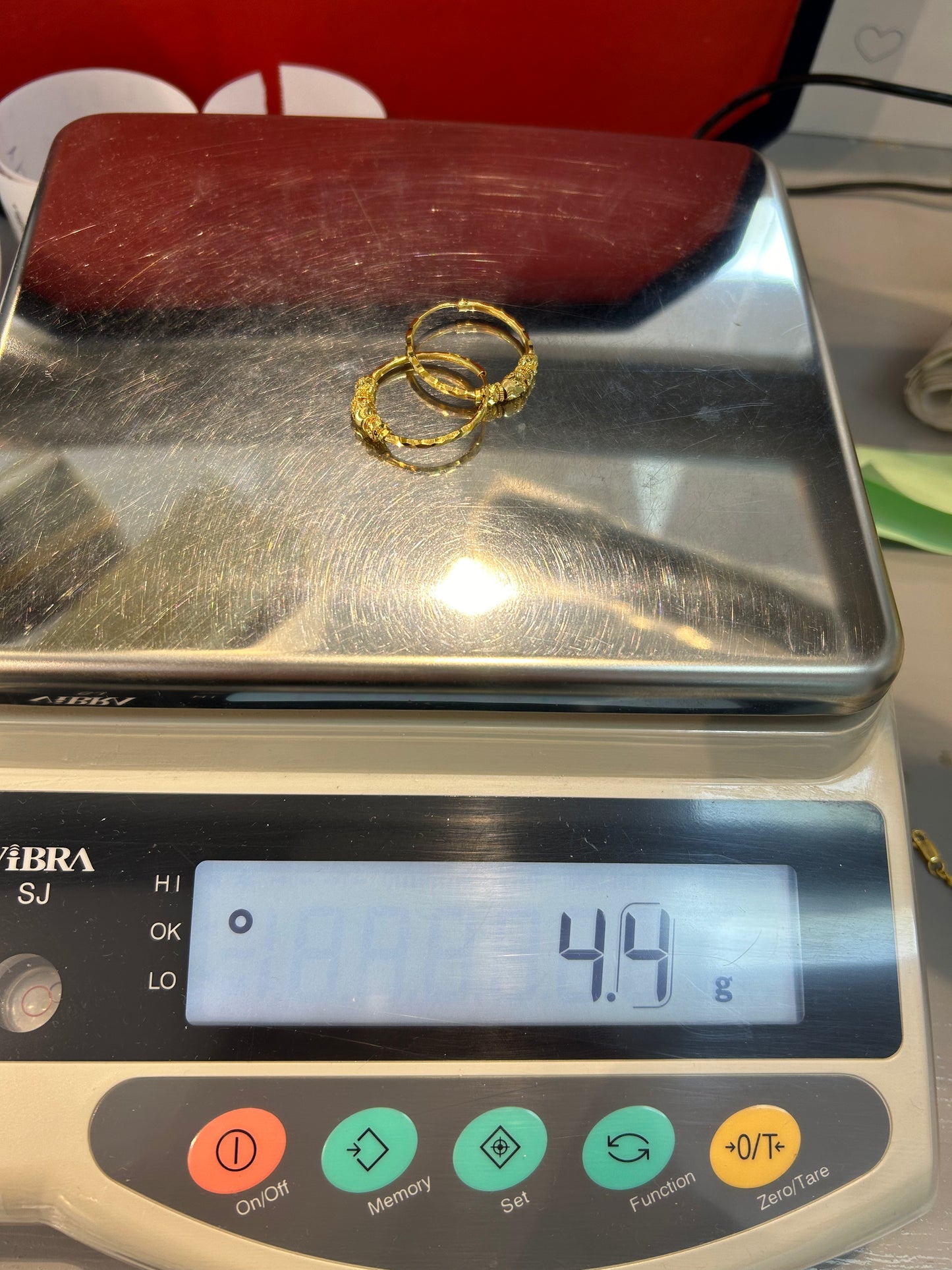 22ct Gold Earrings β 4.4g (Hallmarked)