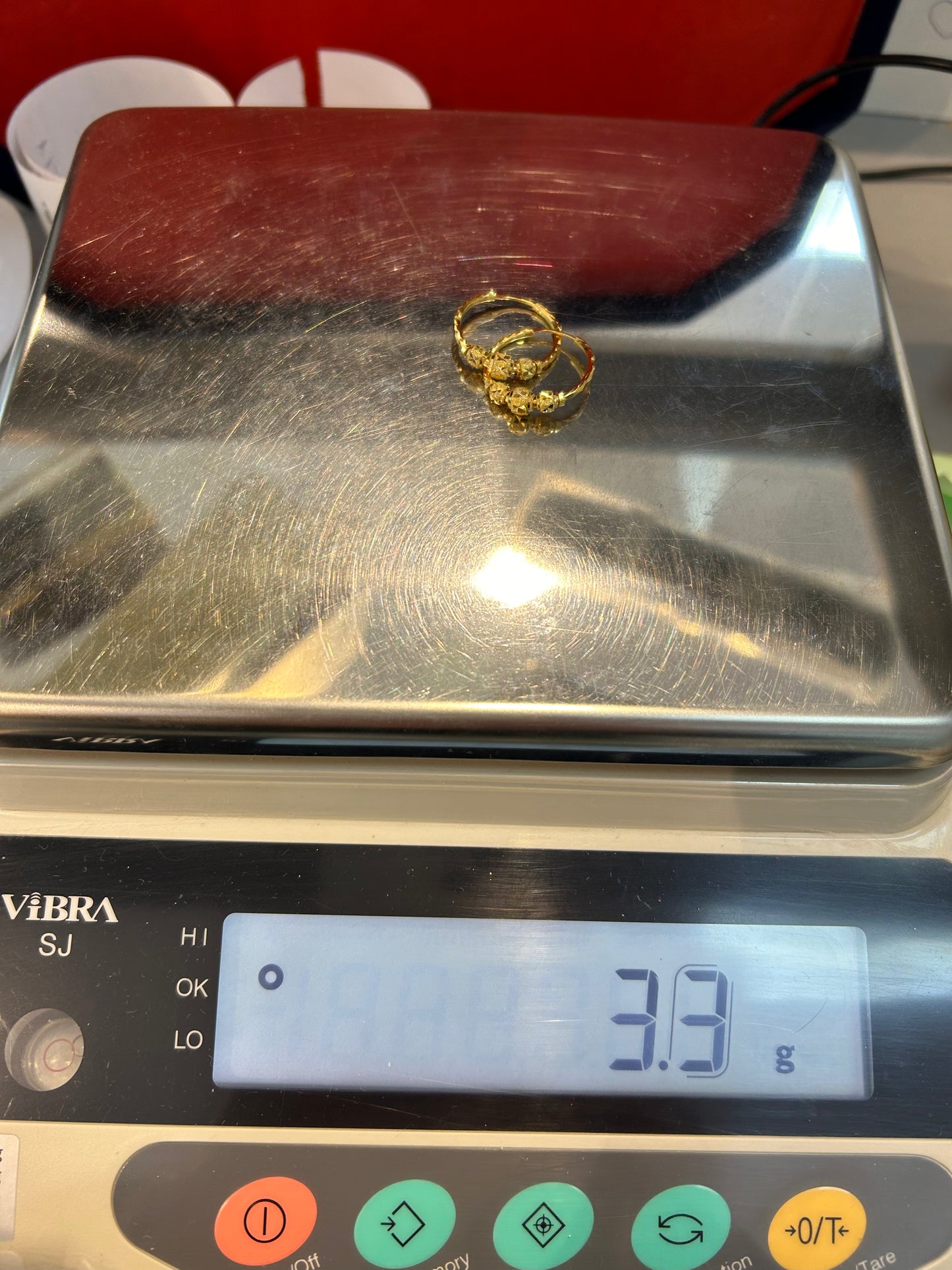 22ct Gold Earrings – 3.3g (Hallmarked)