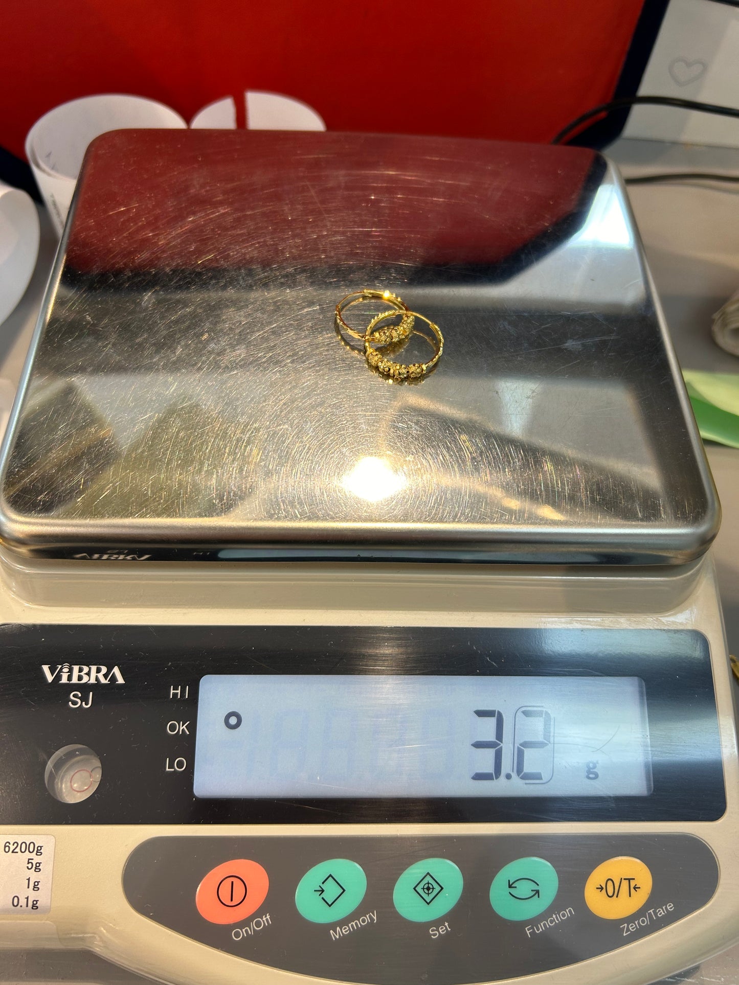 22ct Gold Earrings β 3.2g (Hallmarked)