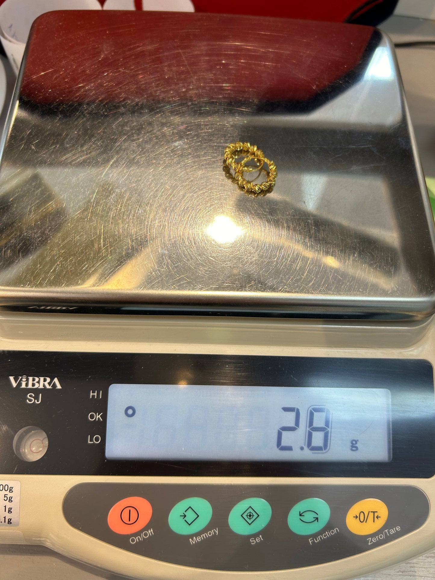 22ct Gold Earrings – 2.8g (Hallmarked)