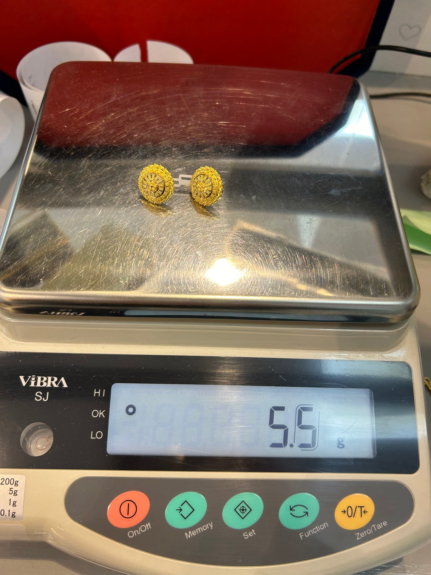 22ct Gold Tops/Studs – 5.5g (Hallmarked)