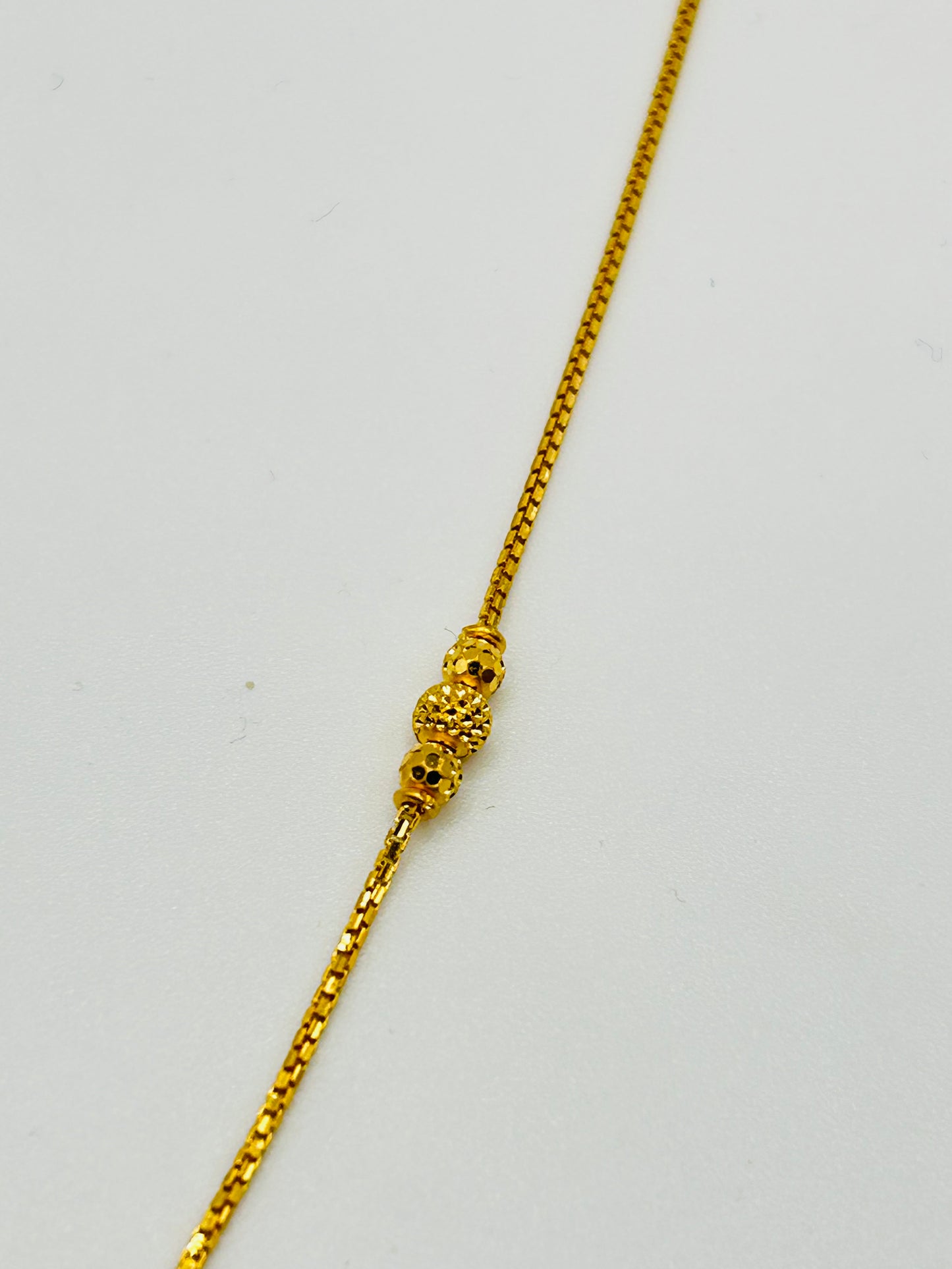 22ct Gold Necklace – 6.1g, 20 Inches (Hallmarked)