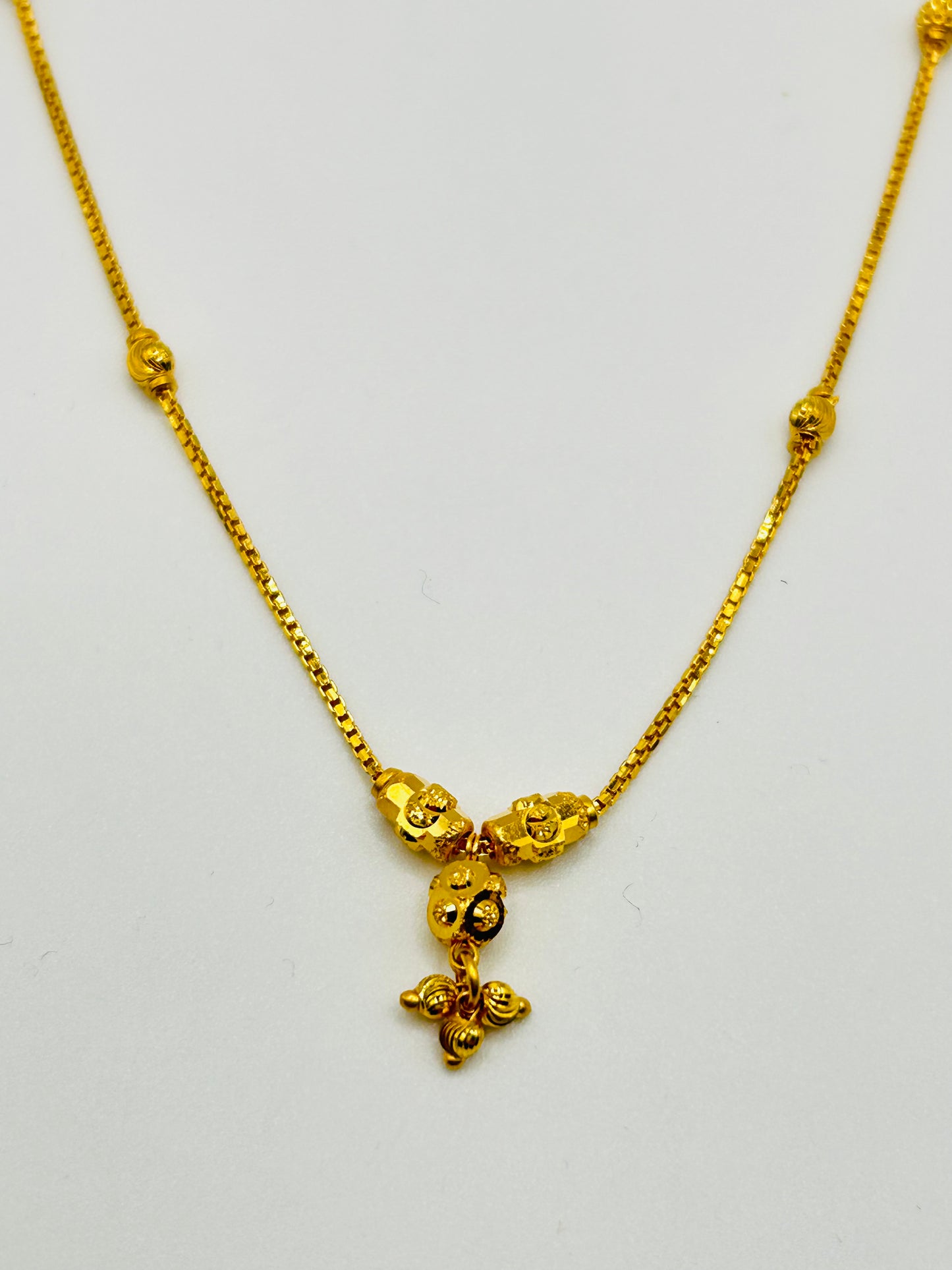 22ct Gold Necklace – 5g, 16 Inches (Hallmarked)
