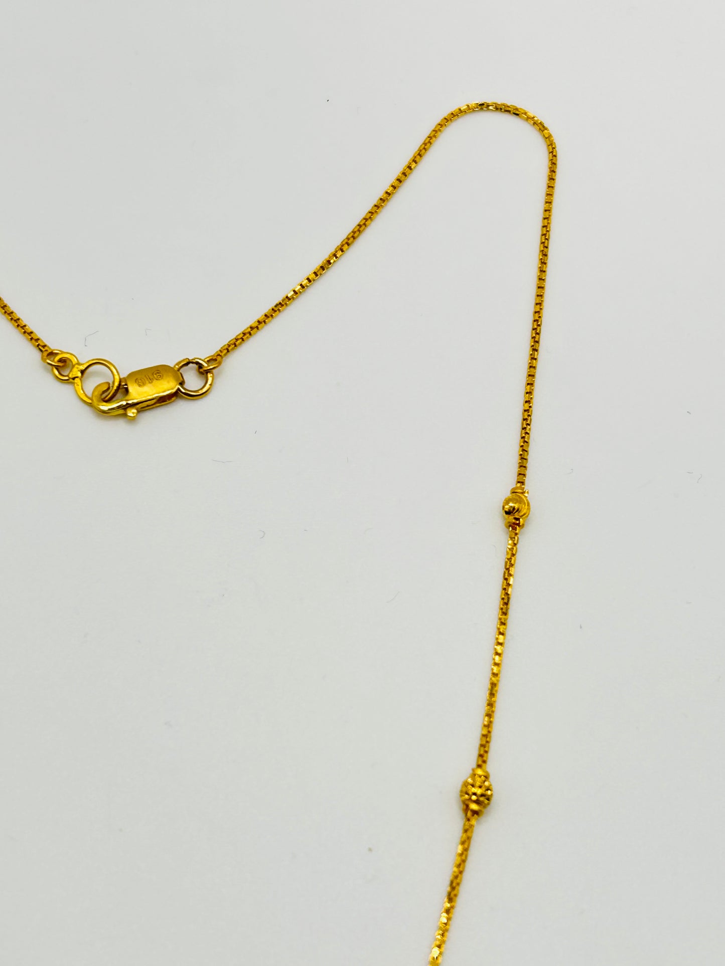 22ct Gold Necklace – 5g, 16 Inches (Hallmarked)