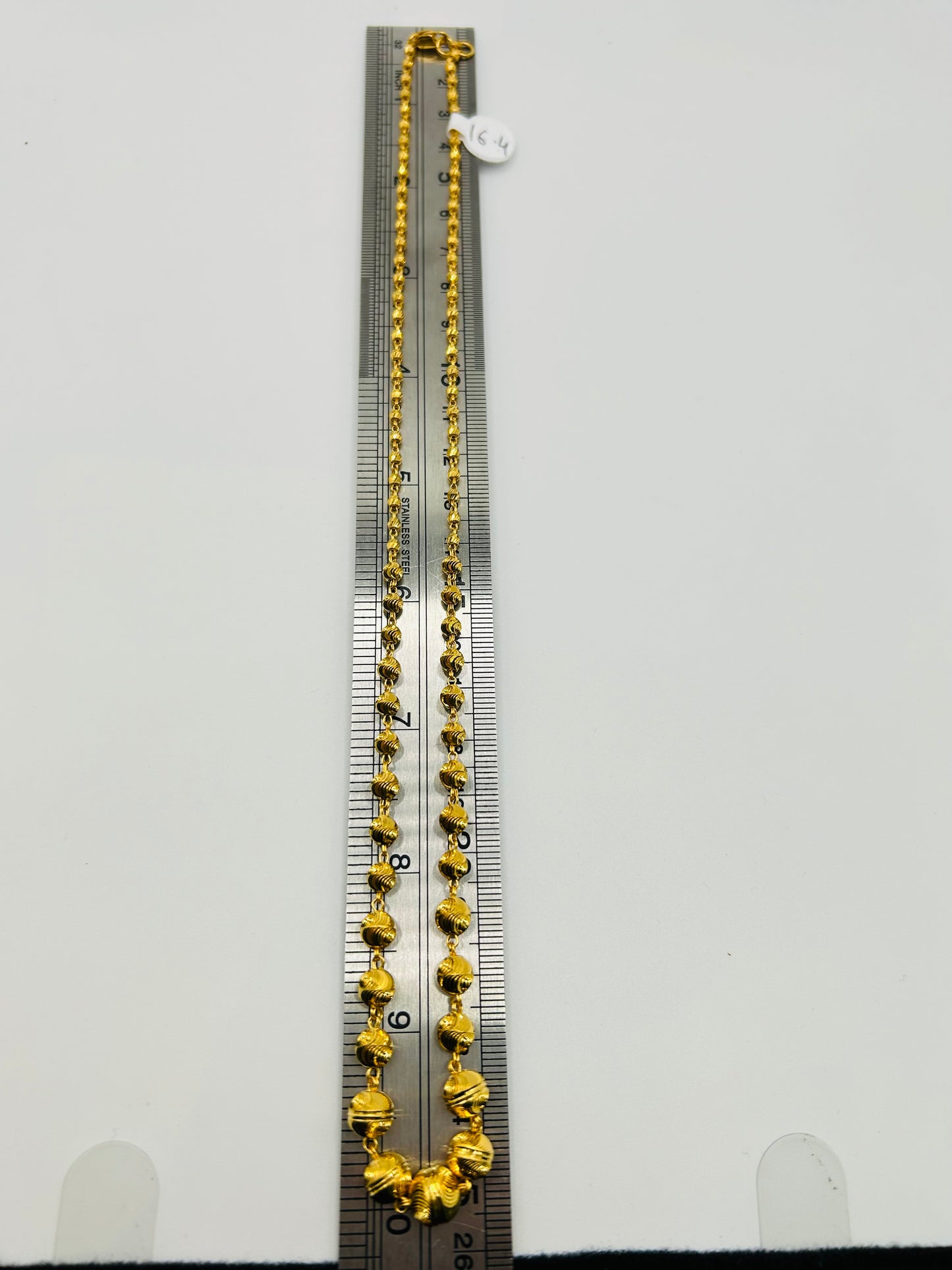 22ct Gold Mala/Necklace β 16.4g 20 inch (Hallmarked)