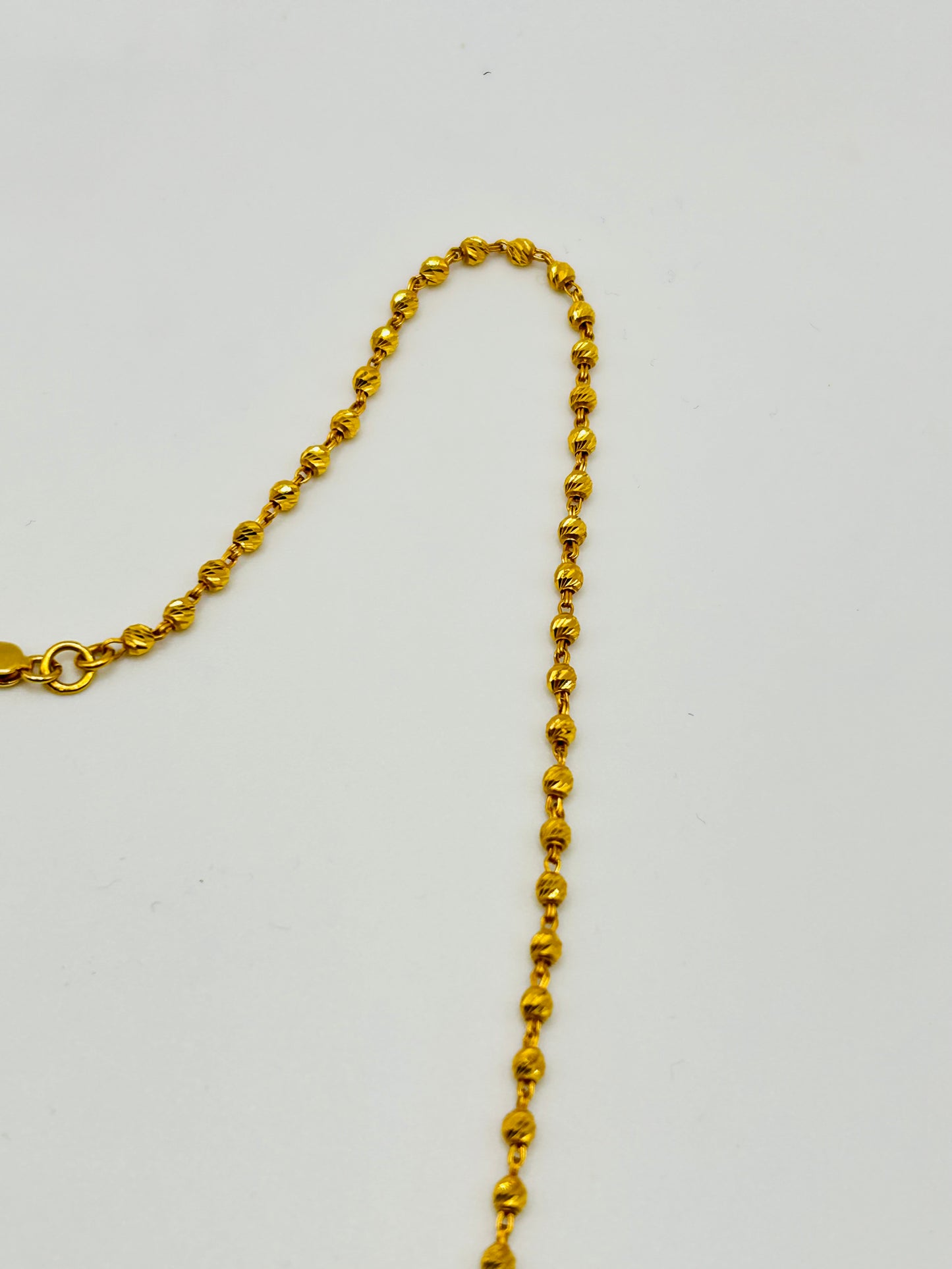 22ct Gold Mala/Necklace – 11.6g 20 inch (Hallmarked)