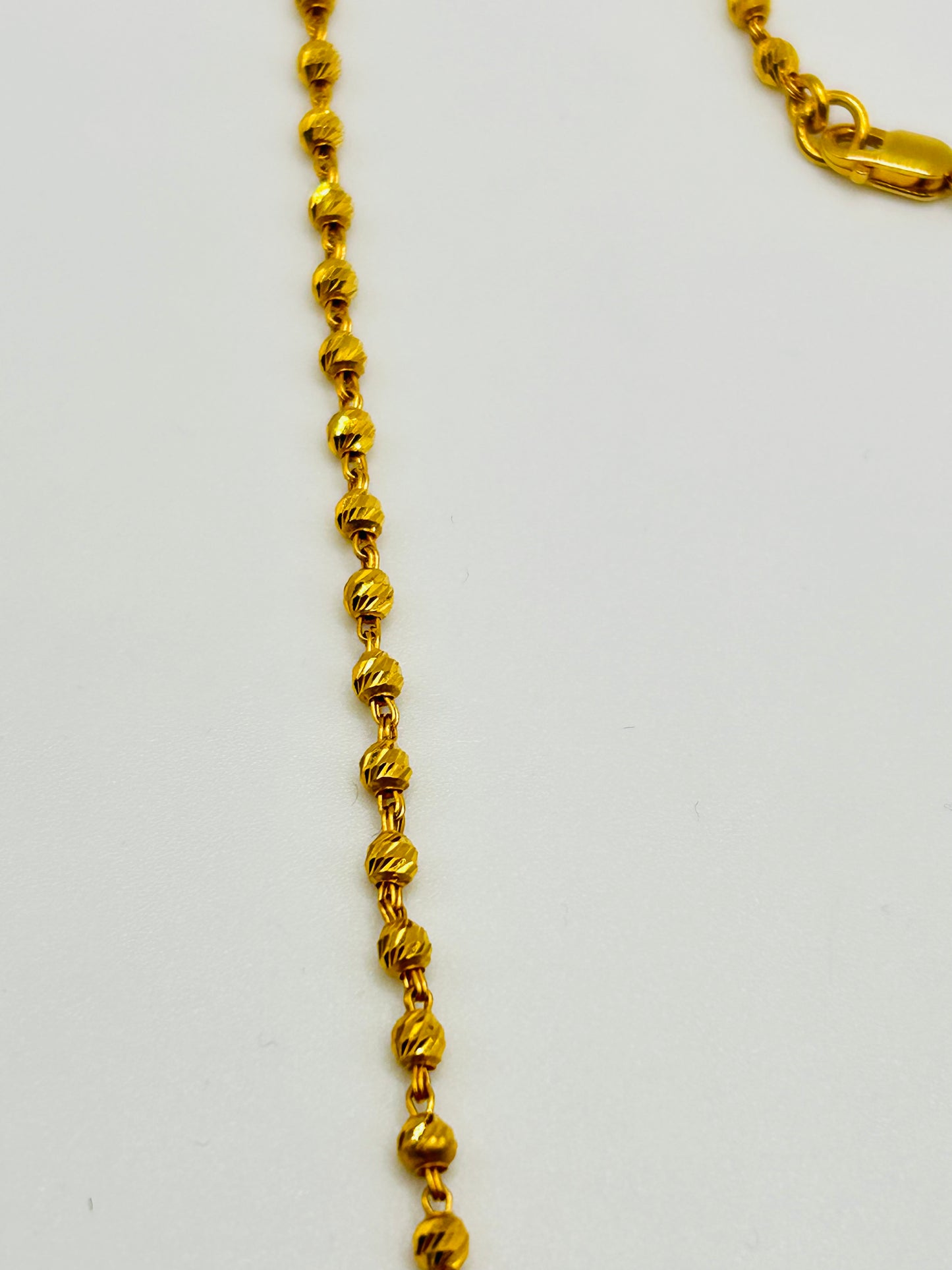 22ct Gold Mala/Necklace – 11.6g 20 inch (Hallmarked)