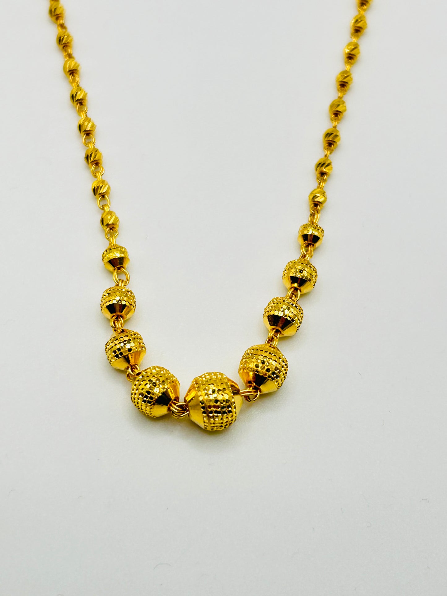 22ct Gold Mala/Necklace – 10.8g (Hallmarked)
