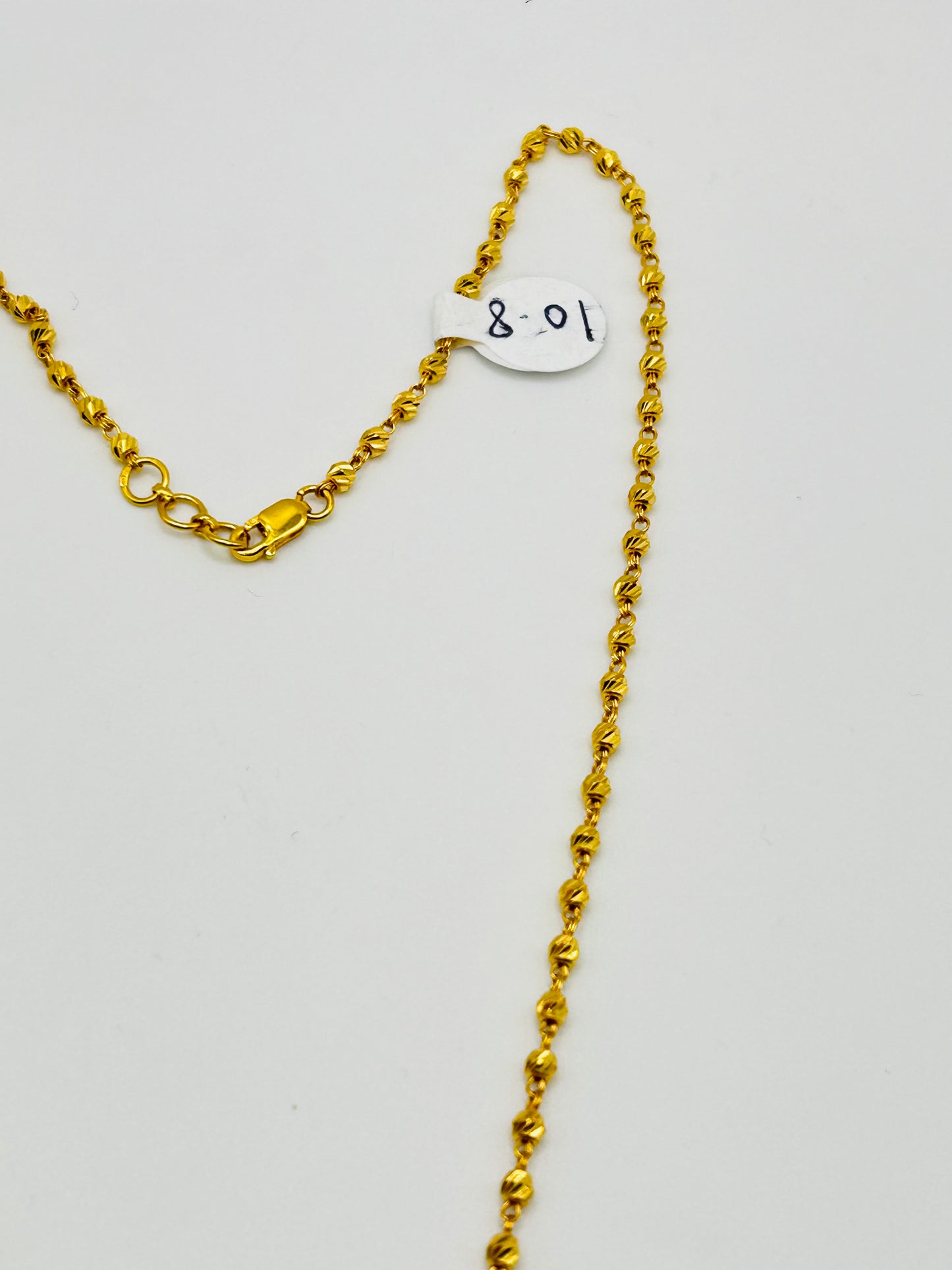 22ct Gold Mala/Necklace – 10.8g (Hallmarked)