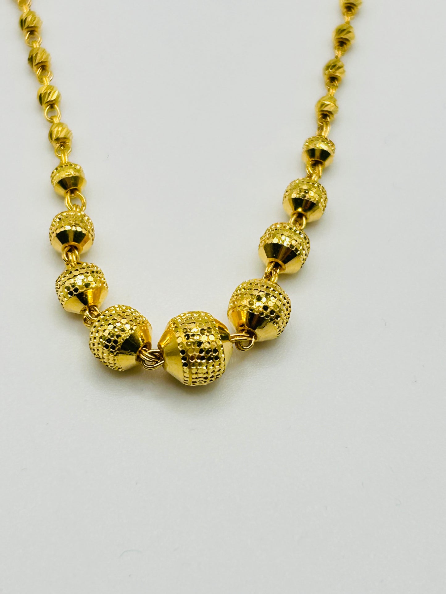 22ct Gold Mala/Necklace – 10.8g (Hallmarked)