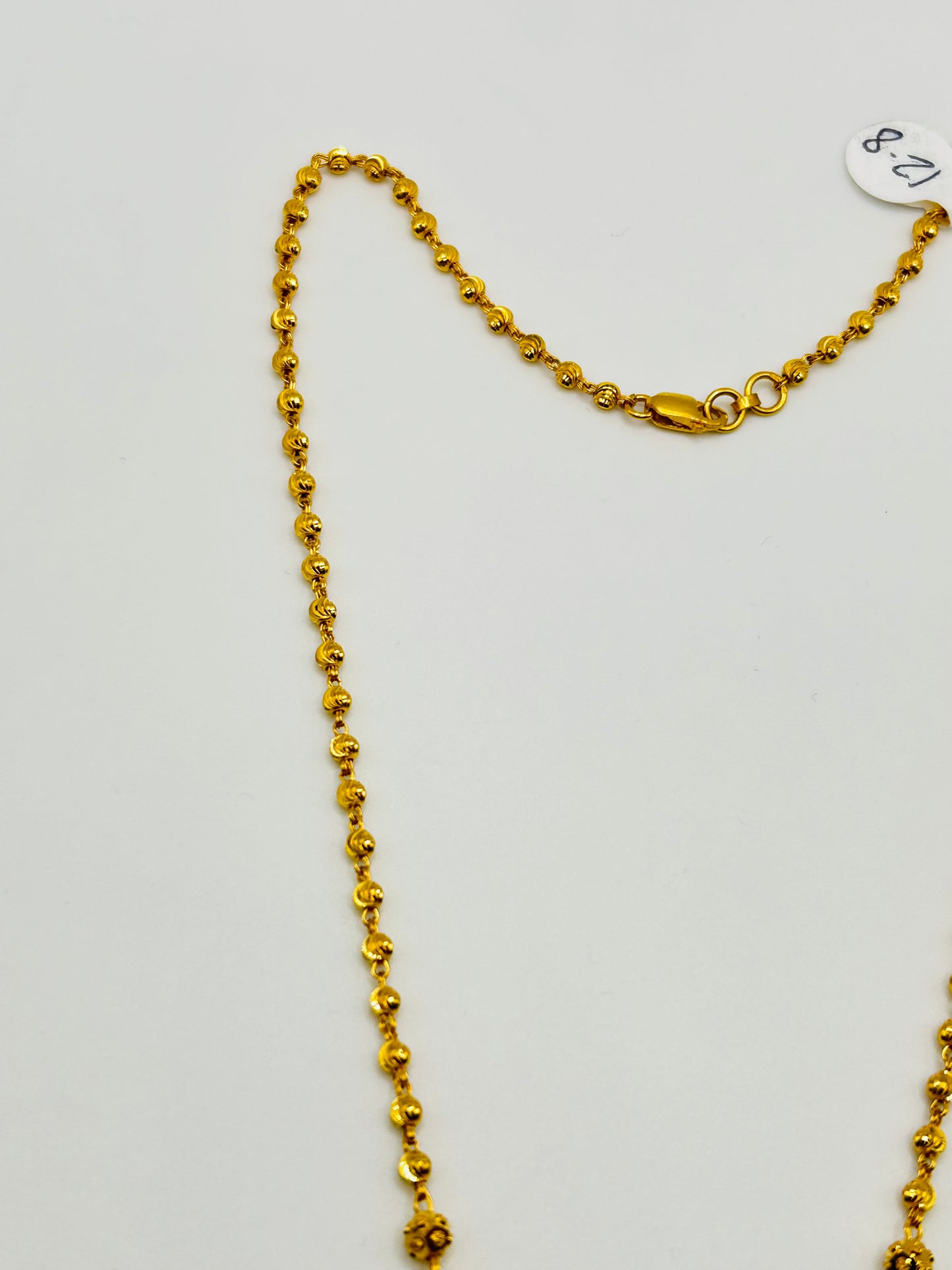 22ct Gold Mala/Necklace β 12.8g (Hallmarked)