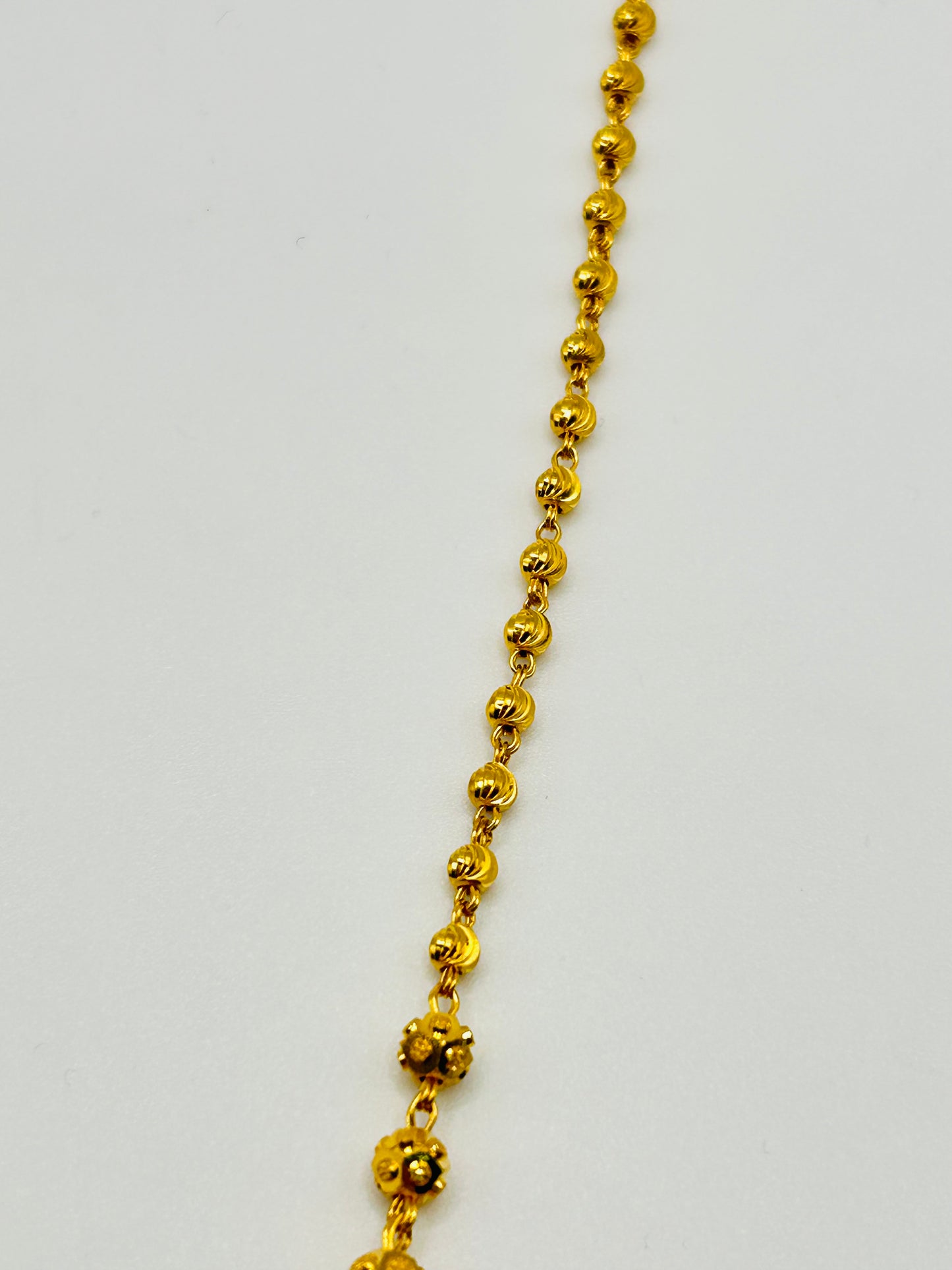 22ct Gold Mala/Necklace β 12.8g (Hallmarked)