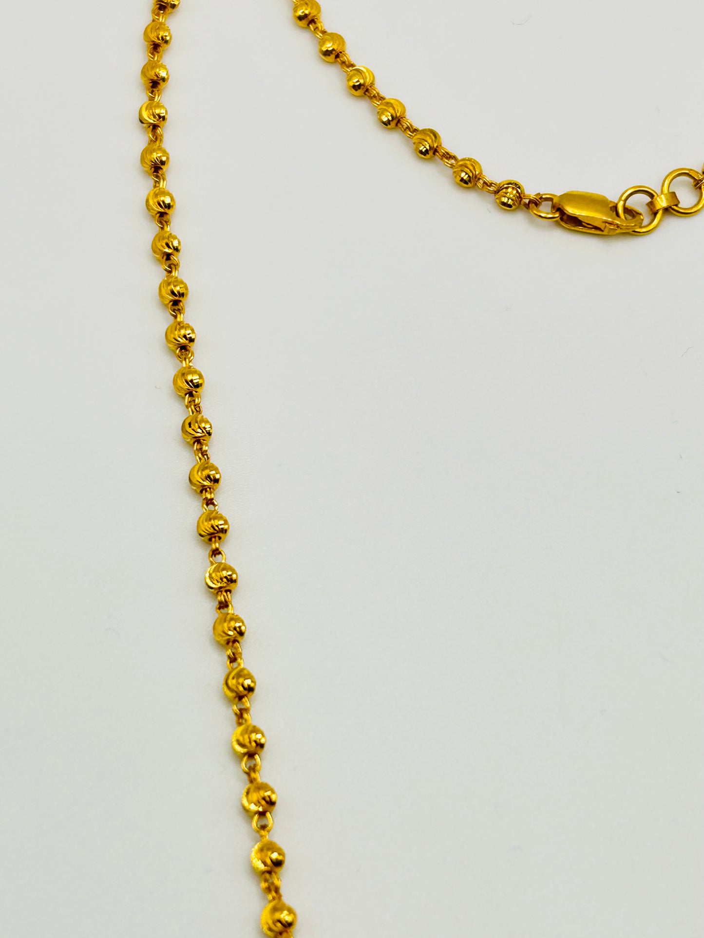22ct Gold Mala/Necklace β 12.8g (Hallmarked)
