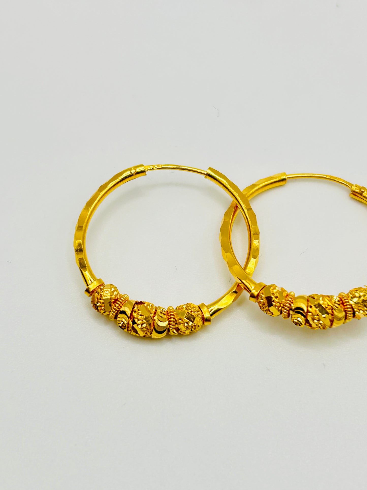 22ct Gold Earrings β 4.4g (Hallmarked)